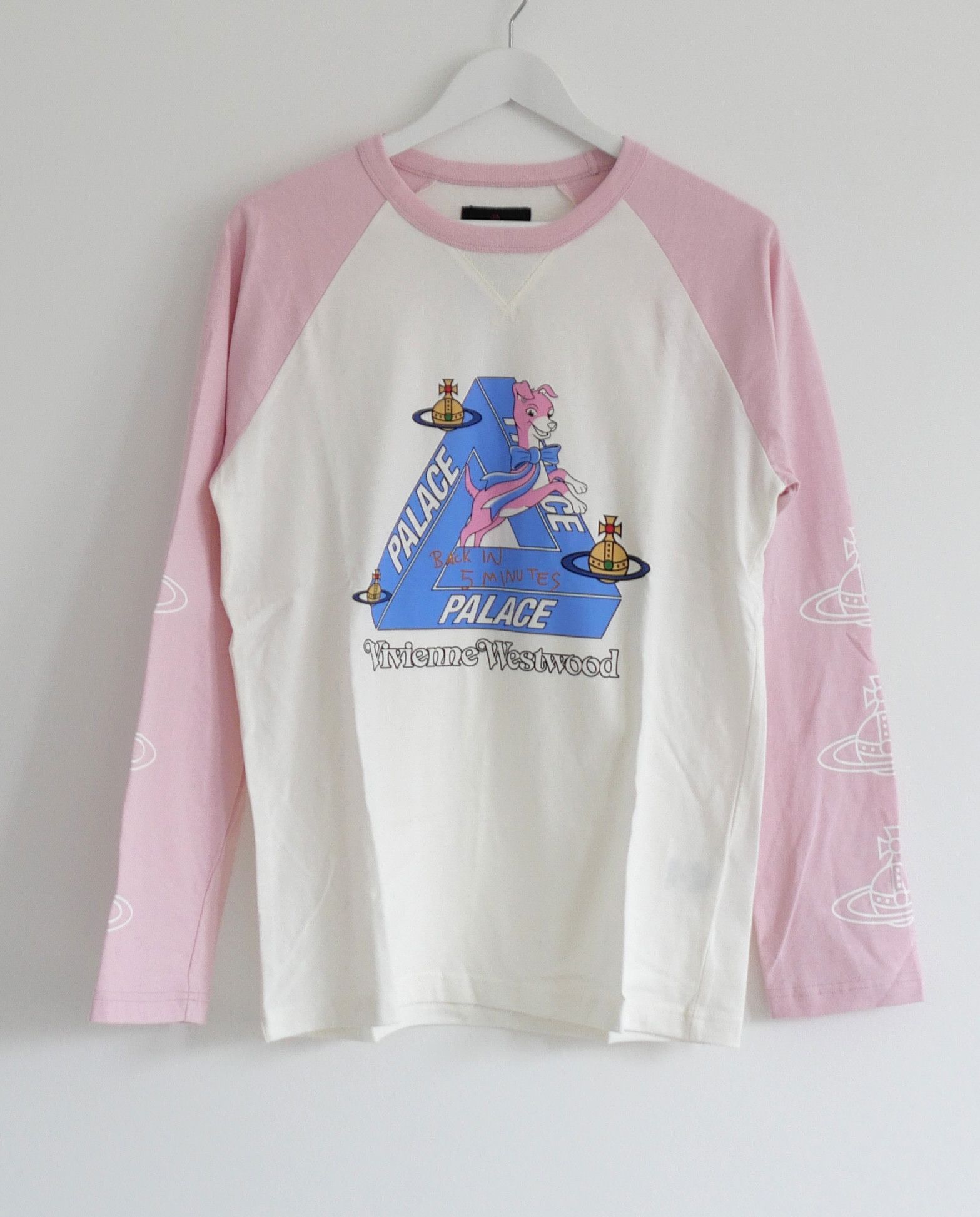 PALACE Vivienne Raglan Longsleeve REAR VIEW RAGLAN LONGSLEEVE 