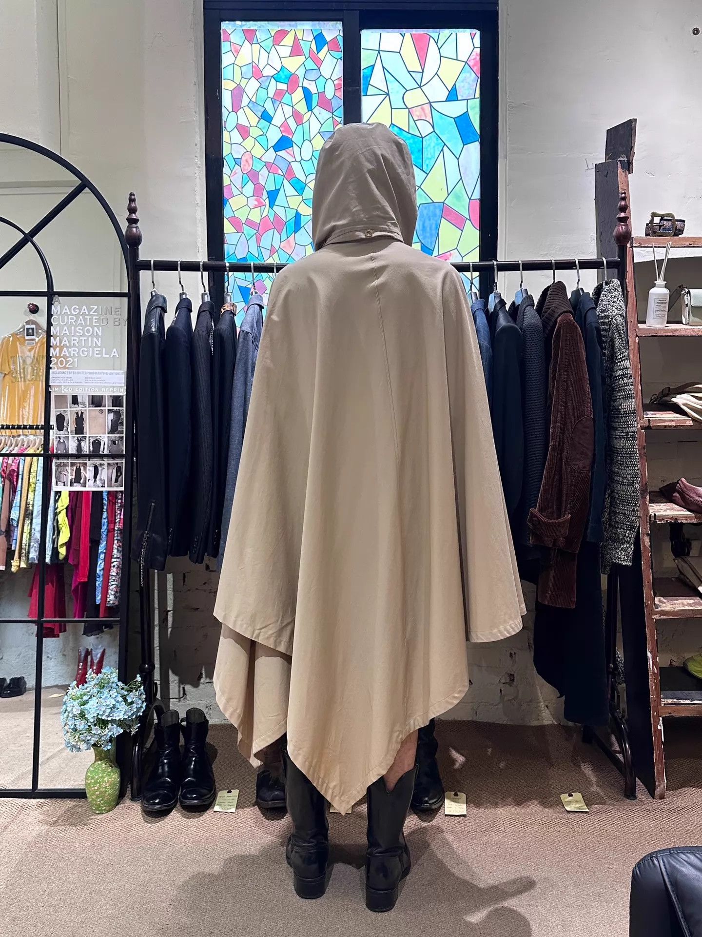 Lemaire LEMAIRE Early 2014 S/S Runway Cape Coat Size ONE SIZE - 6 Thumbnail