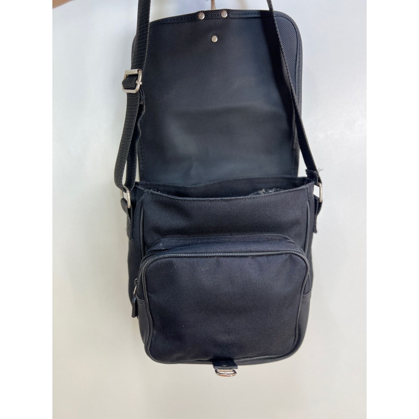 Polo Ralph Lauren × Vintage Ralph Lauren Polo Jeans Co. Vintage 90s Flap Crossbody Black Size ONE SIZE - 5 Thumbnail