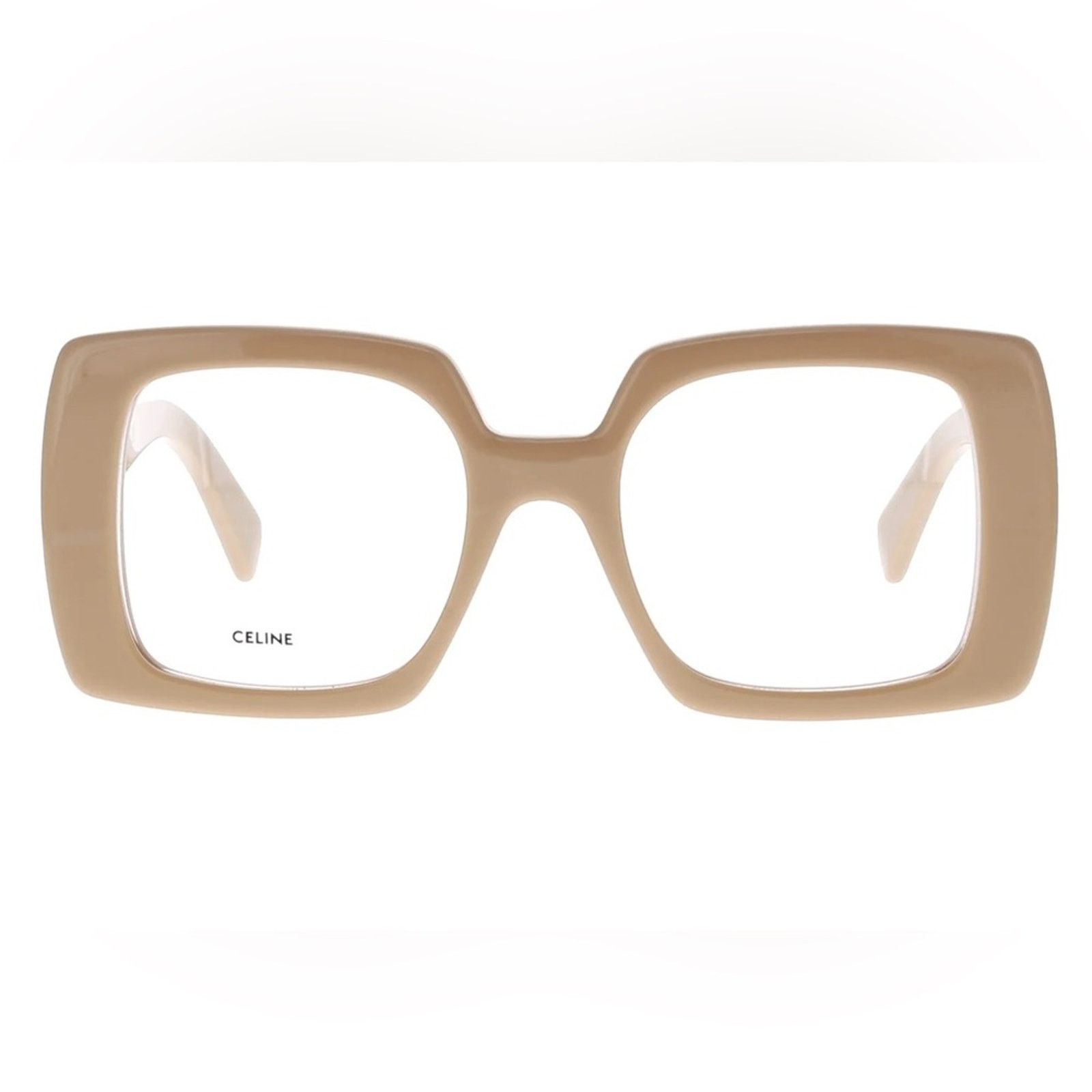 Celine New! Celine CL50121I 057 Chic Beige Eyeglasses for Women Size ONE SIZE - 4 Thumbnail