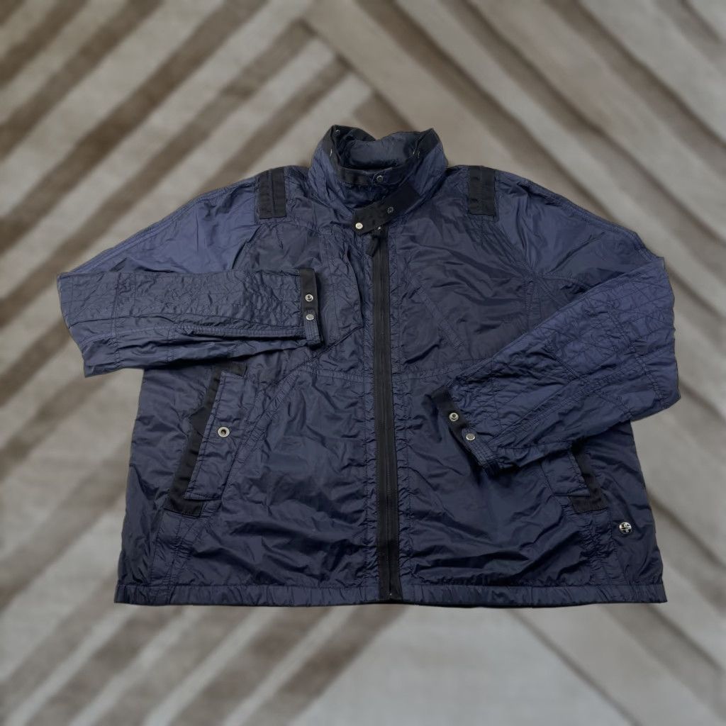 RLX Ralph Lauren RLX Ralph Lauren Mens Paratrooper Utility Nylon Blue Windbreaker Rain Jacket XXL Jacket Regular Hooded Full Zip Lightweight Nylon Lining Softshell Size US XXL / EU 58 / 5 - 1 Thumbnail