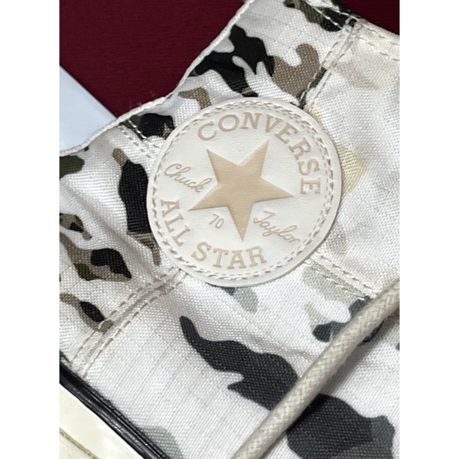 Converse Converse Chuck 70 High Top Camouflage Green White Mens 8.5 Womens 10.5 US 65 913C Camouflage Print Sneakers Shoe High Top Textile Pattern Size M / US 6-8 / IT 42-44 - 4 Thumbnail