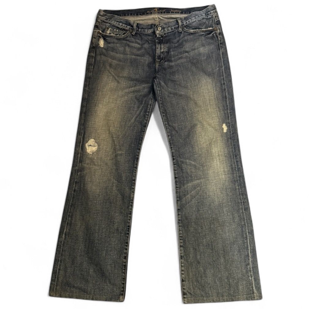 14th Addiction Vintage y2k Seven for All Mankind Bootcut Streetwear Style Size US 38 / EU 54 - 1 Thumbnail