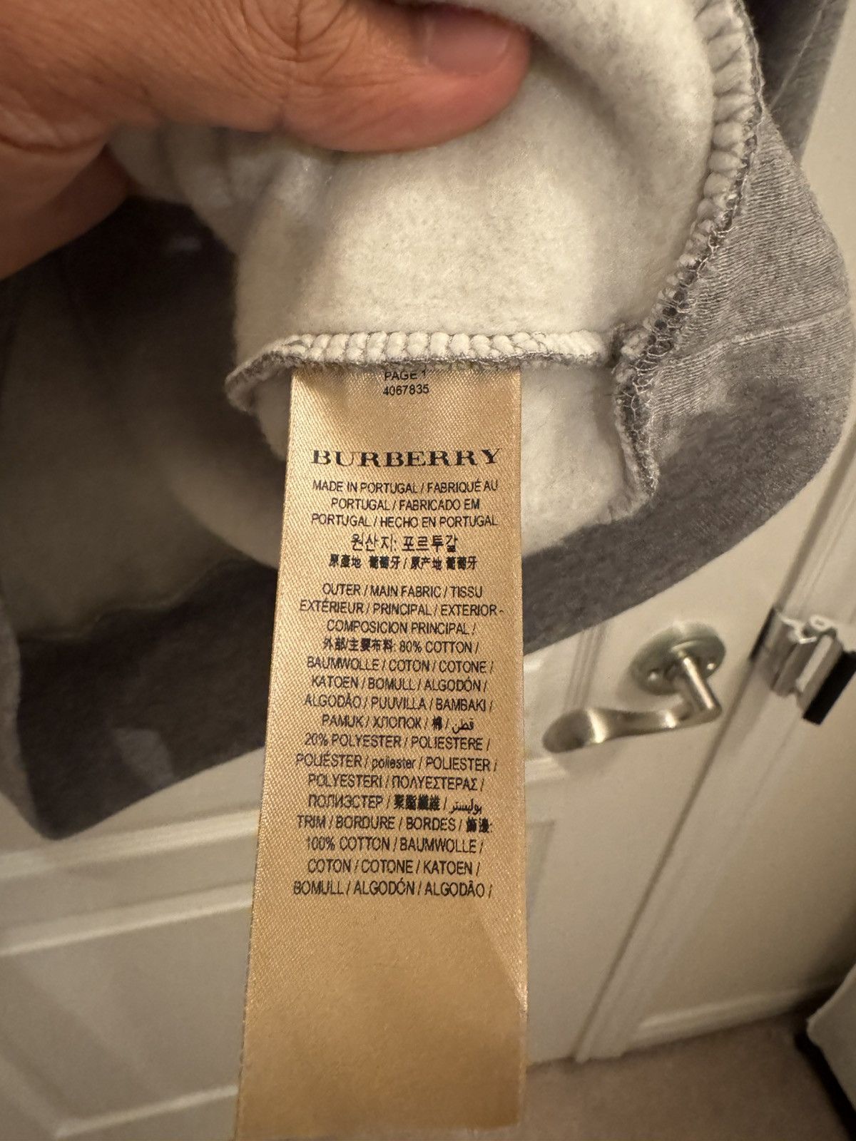 Burberry Burberry London England Hoodie Size US S / EU 44-46 / 1 - 5 Thumbnail