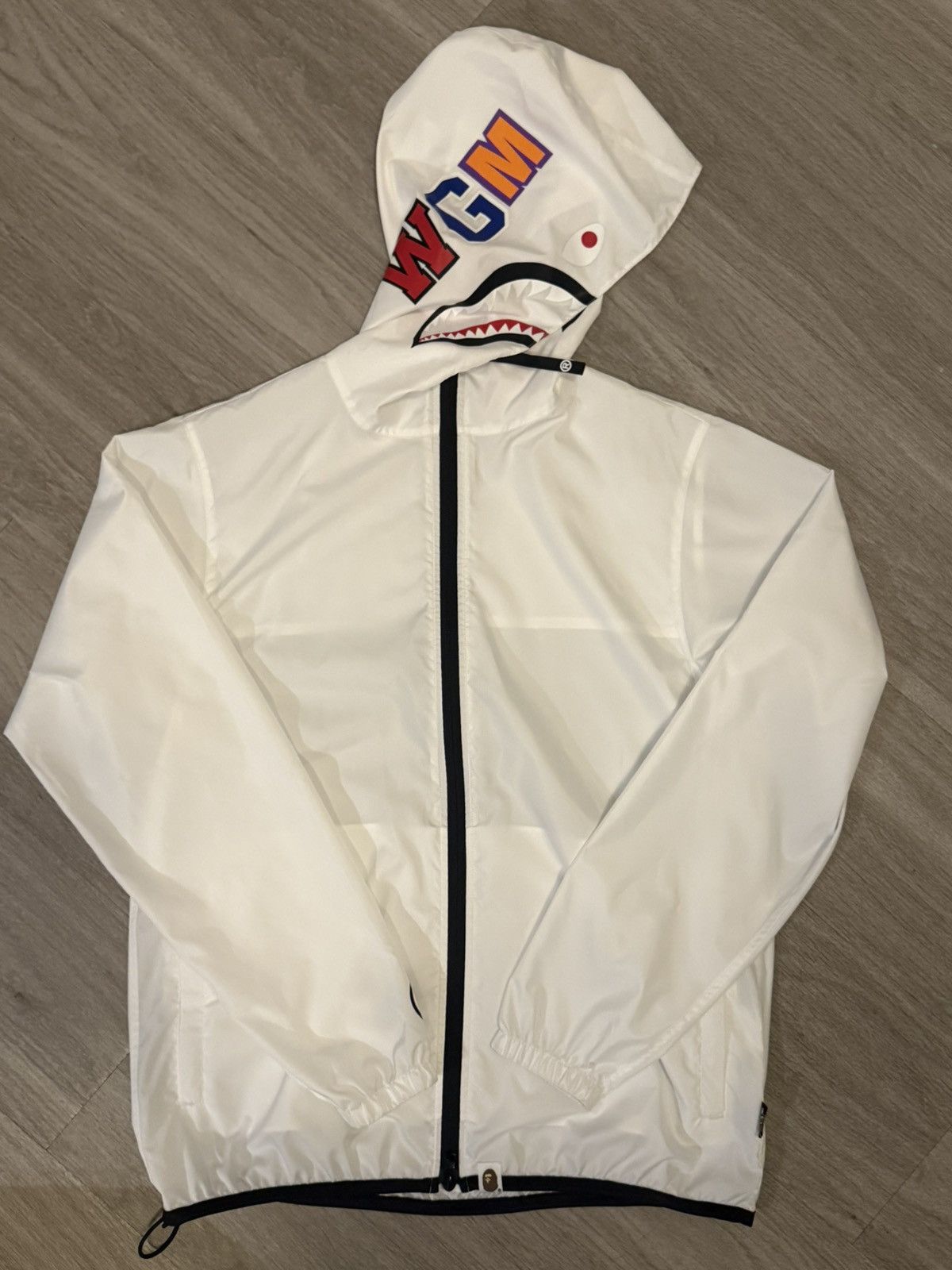 Bape Bape shark windbreaker Size S / US 4 / IT 40 - 1 Thumbnail