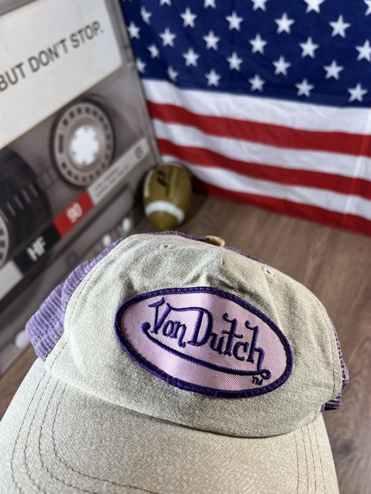 Von Dutch VINTAGE VON DUTCH TRUCKER HAT Y2K Size ONE SIZE - 2 Thumbnail