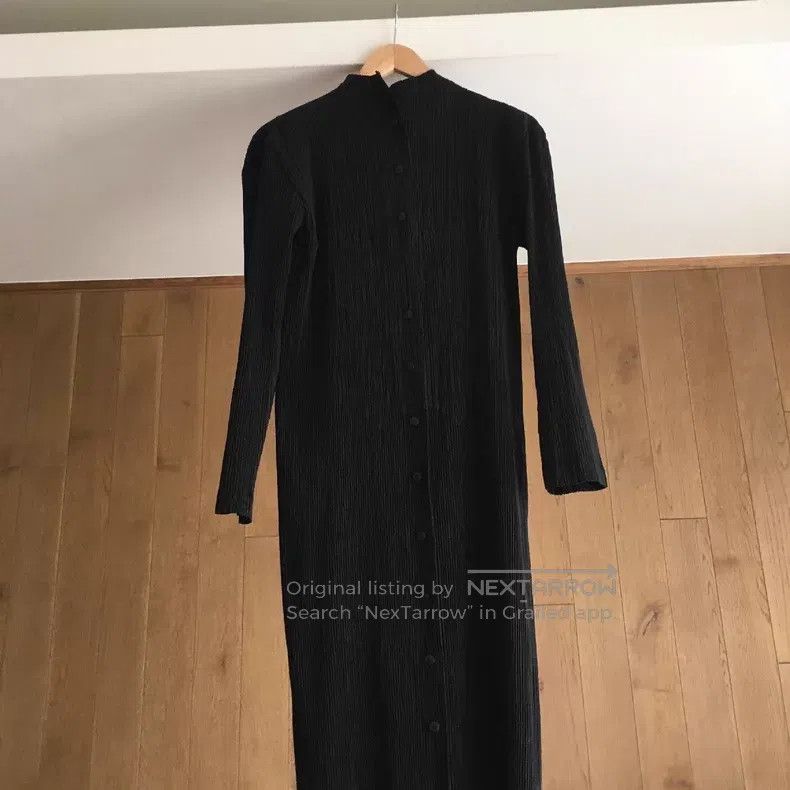Issey Miyake Issey Miyake Long Sleeve Maxi Dress Size M / US 6-8 / IT 42-44 - 2 Thumbnail