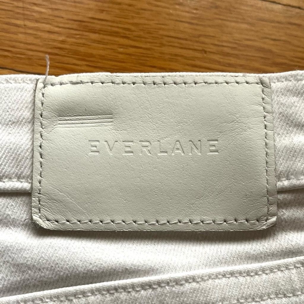 Everlane EVERLANE White High Waisted Skinny Ankle Jeans Size 26 Size 26" / US 2 / IT 38 - 6 Thumbnail
