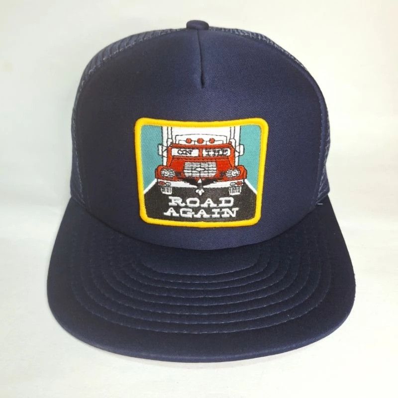Vintage Road Again Vintage Original Trucker Hat – Classic, Rare Find Size ONE SIZE - 1 Thumbnail