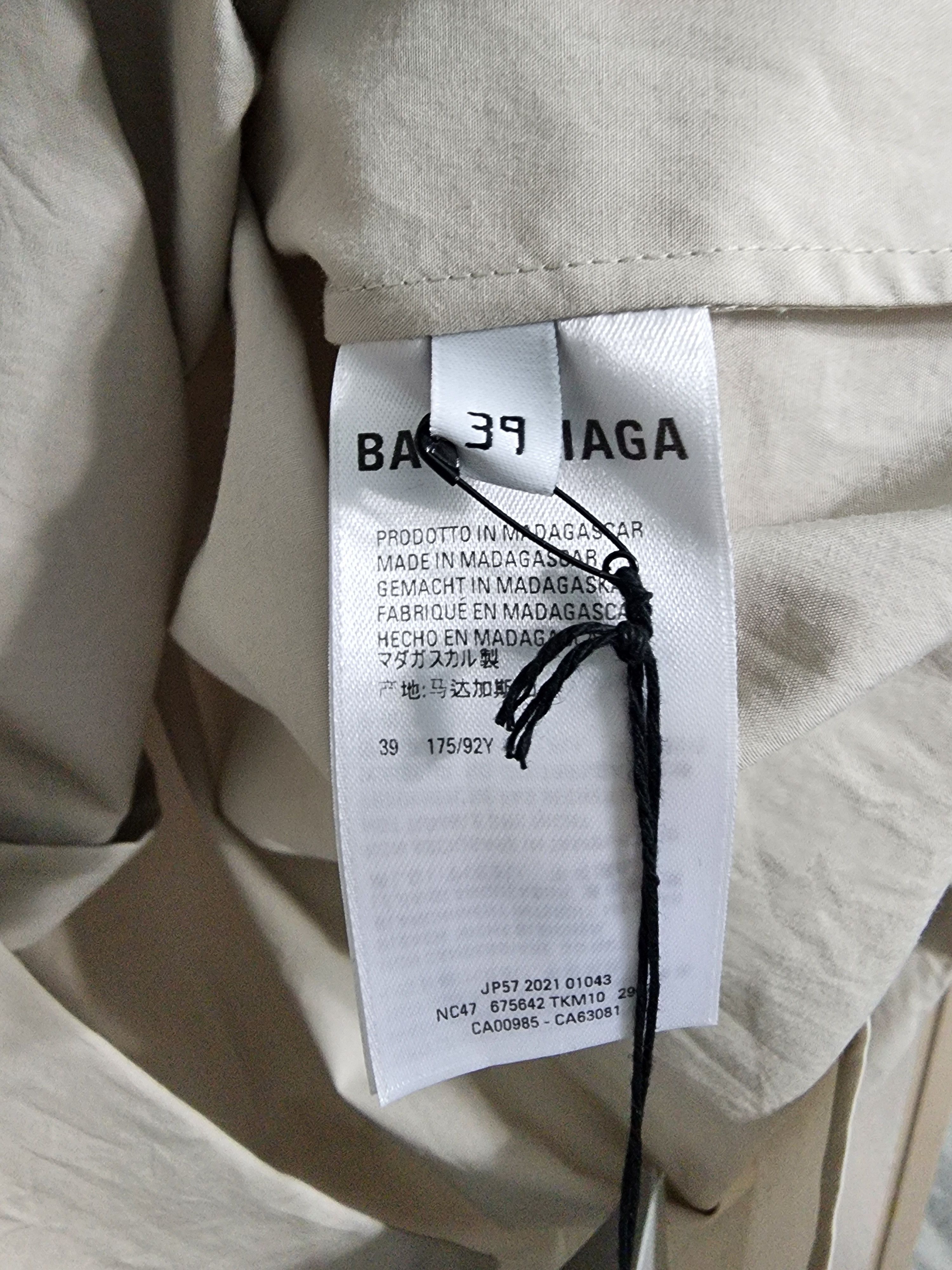 Balenciaga Sporty BLNCG Shirt Size US L / EU 52-54 / 3 - 9 Thumbnail