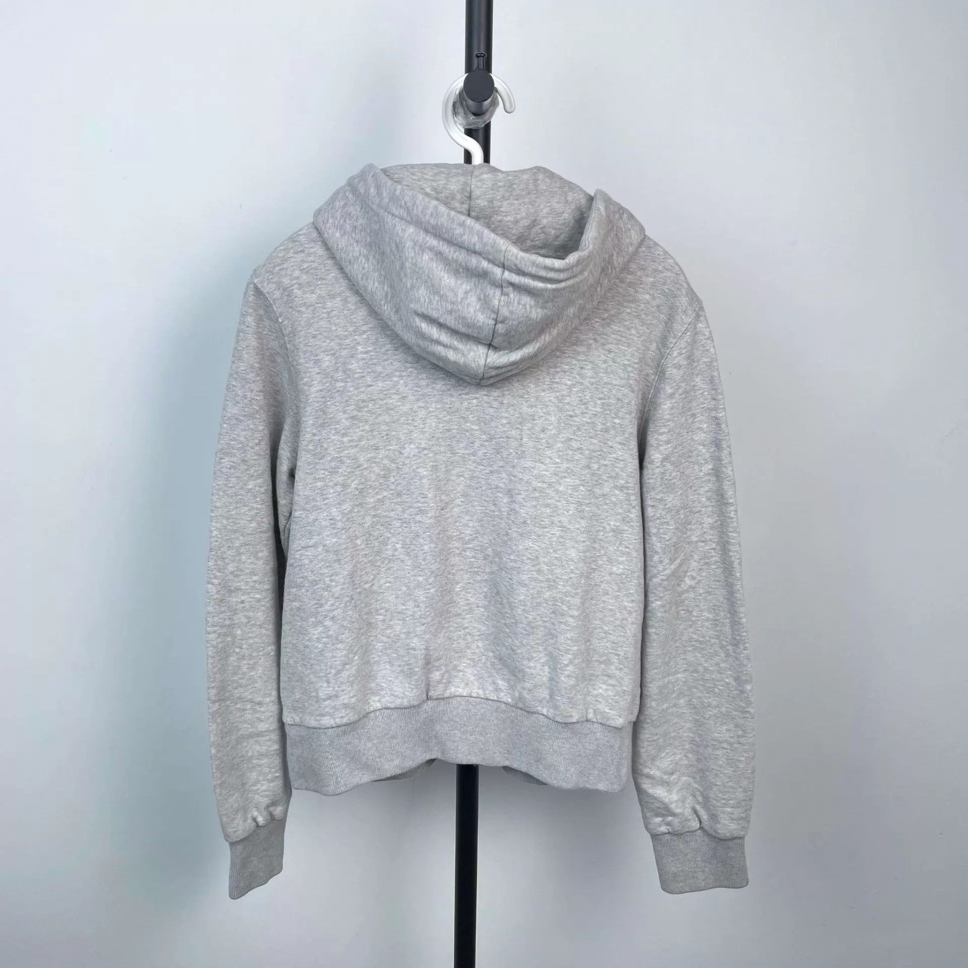 Louis Vuitton LV Cotton Earth Logo Gray M Zipper Hoodie Size M / US 6-8 / IT 42-44 - 2 Thumbnail