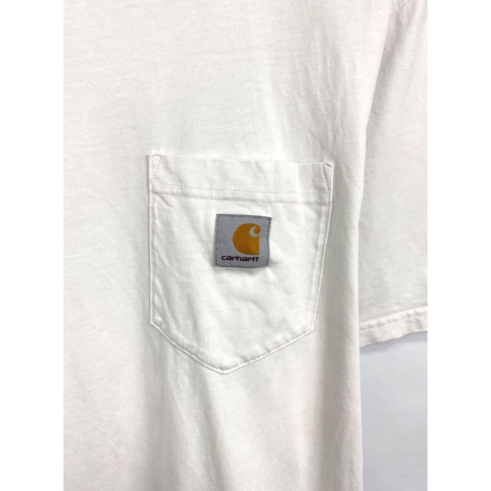 Carhartt VINTAGE Carhartt Box Logo T-Shirt Mens L White Retro Y2K Rare Hype Size US L / EU 52-54 / 3 - 4 Thumbnail