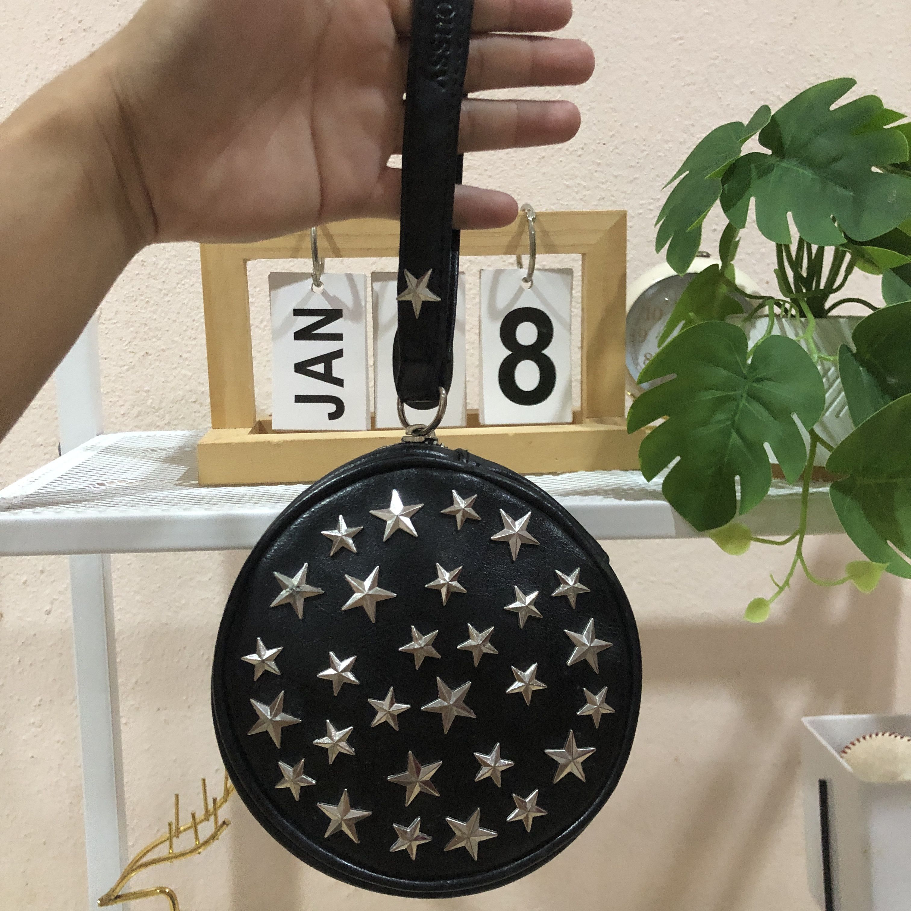If Six Was Nine MOUSSY Star Studded Mini Pouch Clutch Bag Size ONE SIZE - 1 Thumbnail
