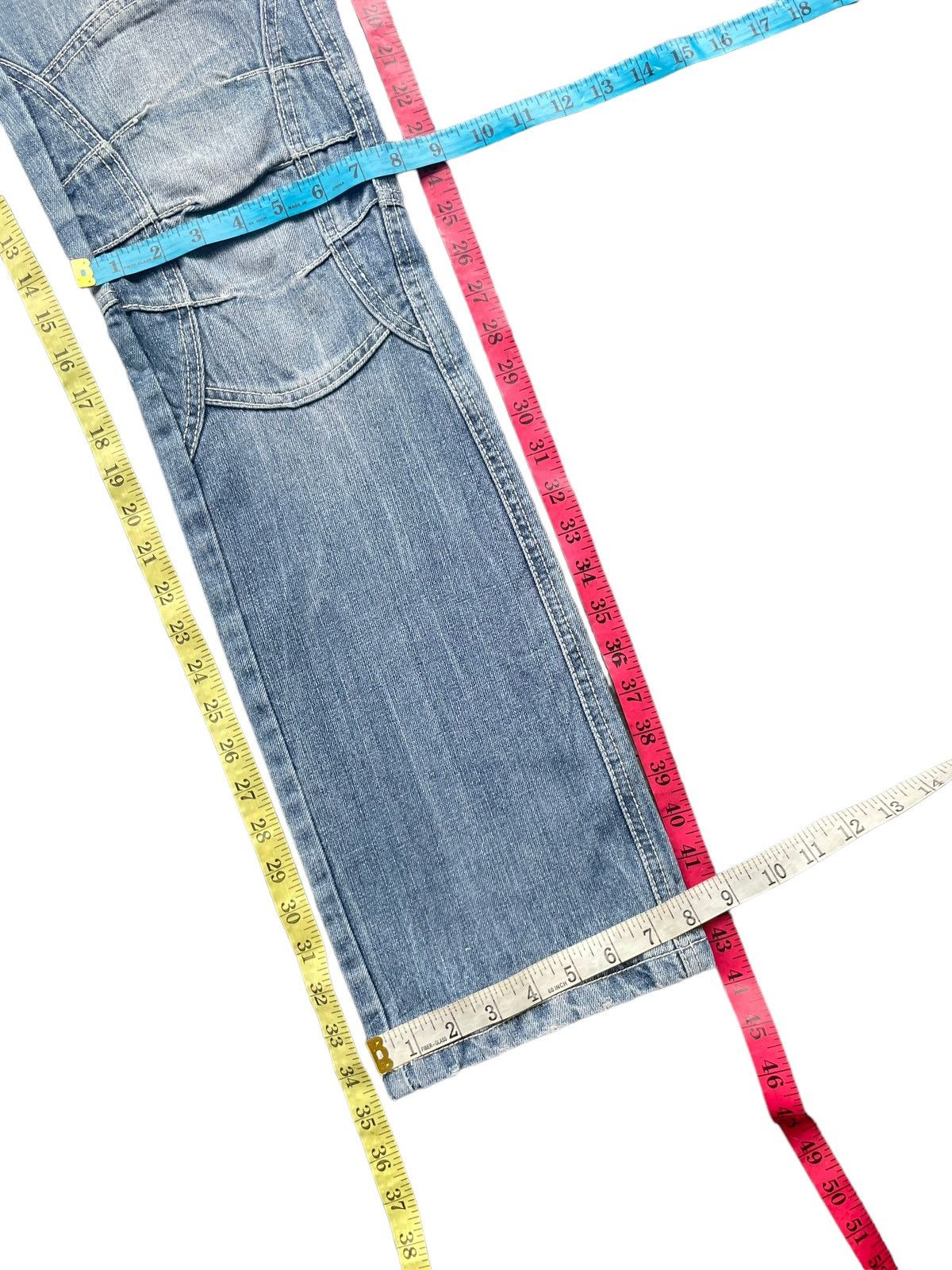 Japanese Brand Southern Denim Double Waist Denim Size US 31 - 13 Thumbnail