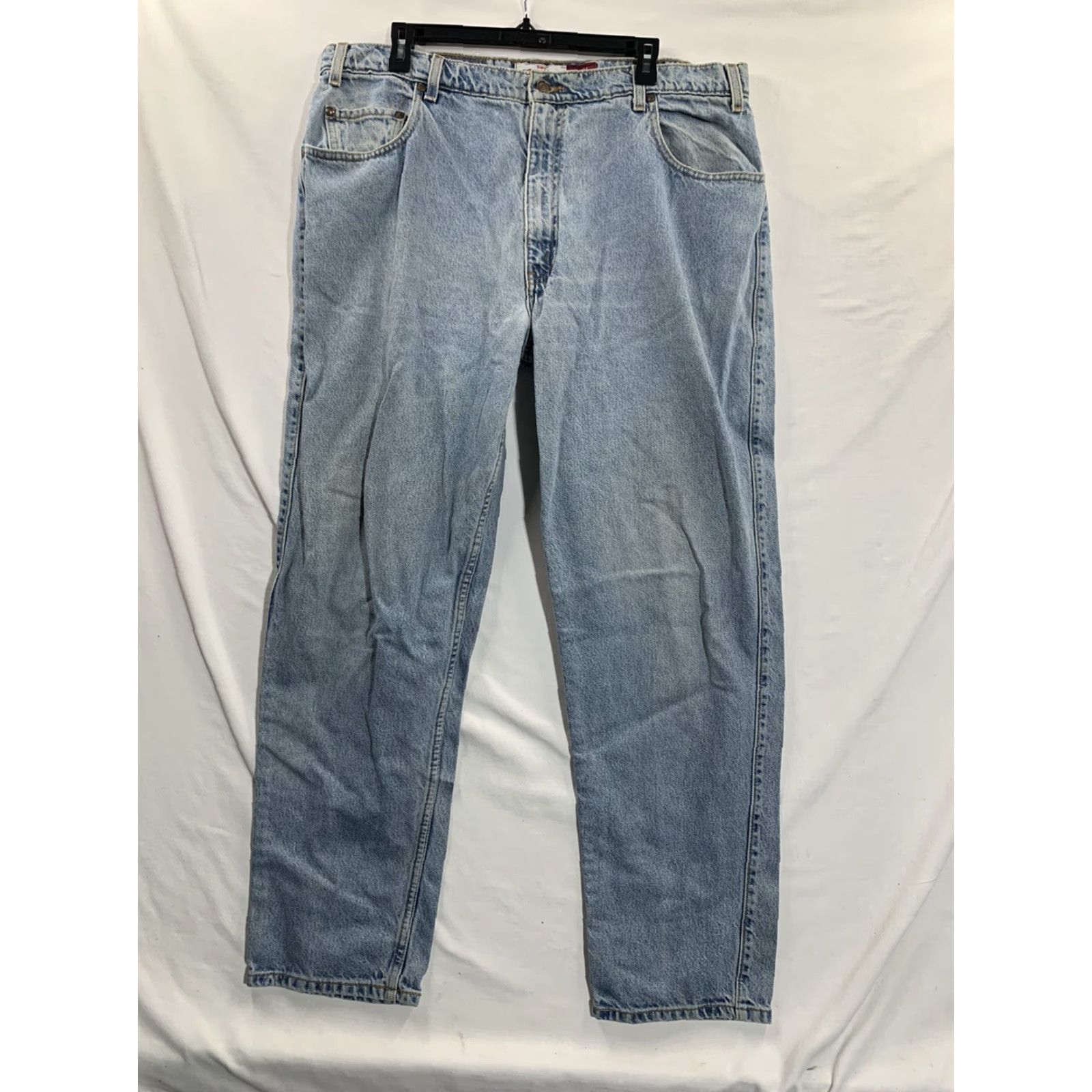 Levi's VINTAGE Levi's Jeans 545 Mens Regular Straight 38x31 Blue Denim USA 545/Levi's 545 Mens Loose Fit Jeans Blue Denim 38x31 Medium Wash Size US 38 / EU 54 - 2 Thumbnail