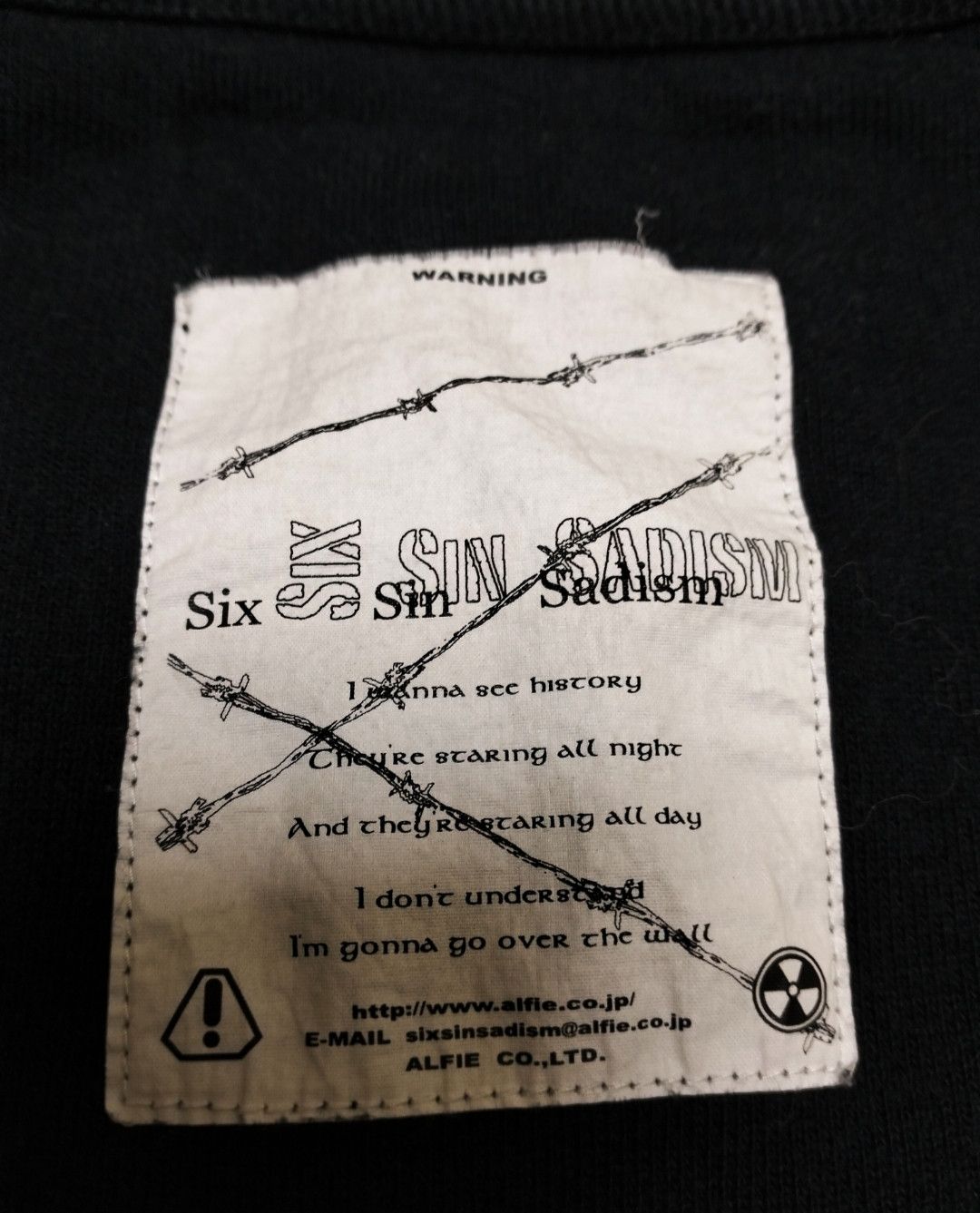 Japanese Brand Six Sin Sadism Long Sleeve Shirt Size US M / EU 48-50 / 2 - 6 Thumbnail