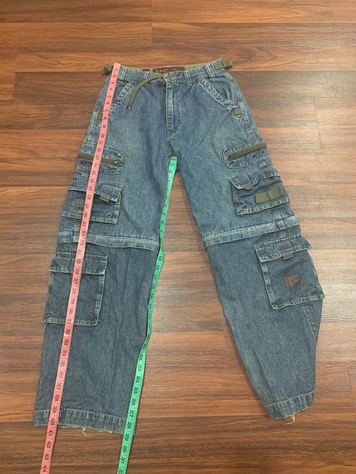If Six Was Nine × Japanese Brand APC.CO Multipocket Jeans Pants Size US 28 / EU 44 - 5 Thumbnail
