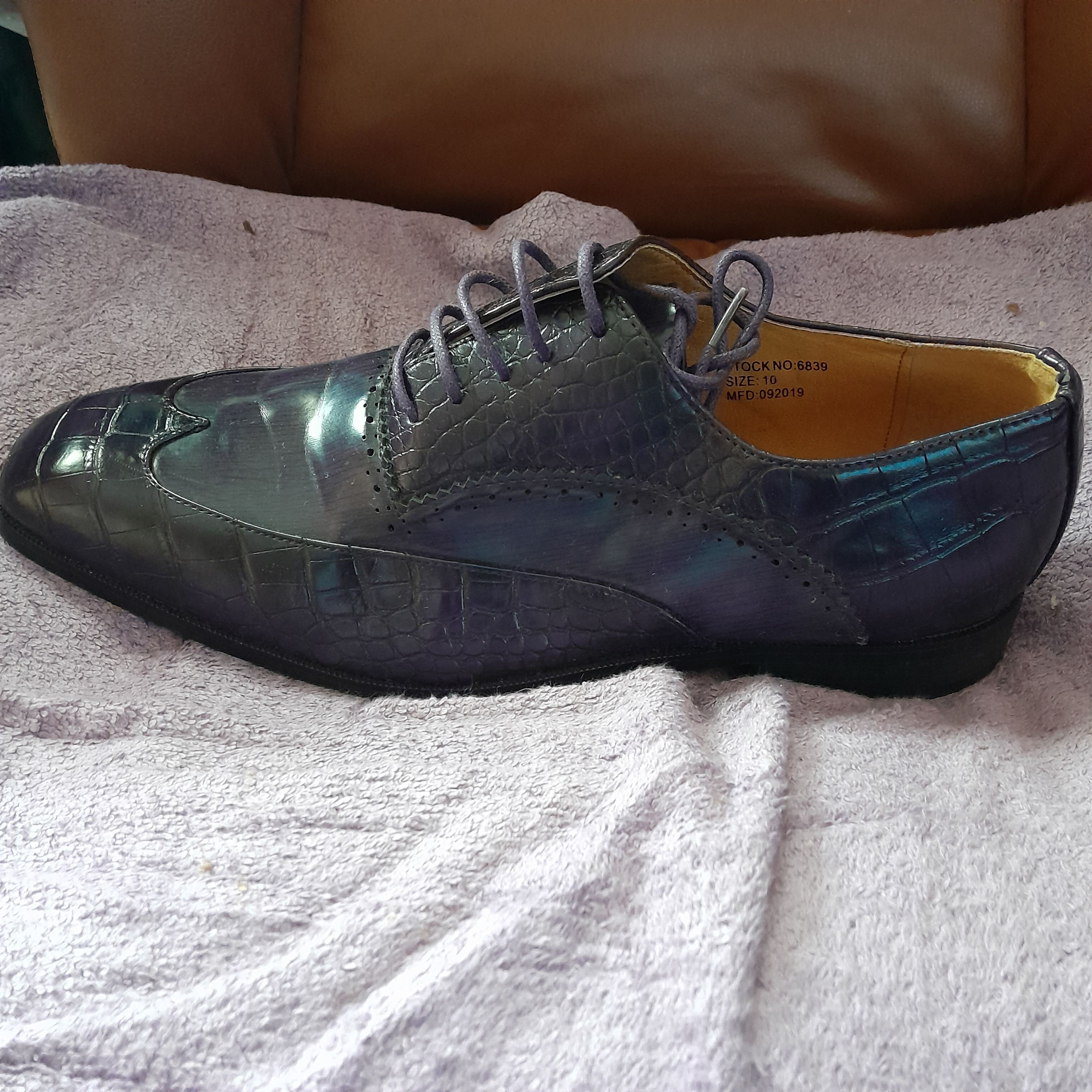 Other Antonio Cerrelli Elite Men’s Dress Shoes Leather Wingtip Size US 10 / EU 43 - 3 Thumbnail