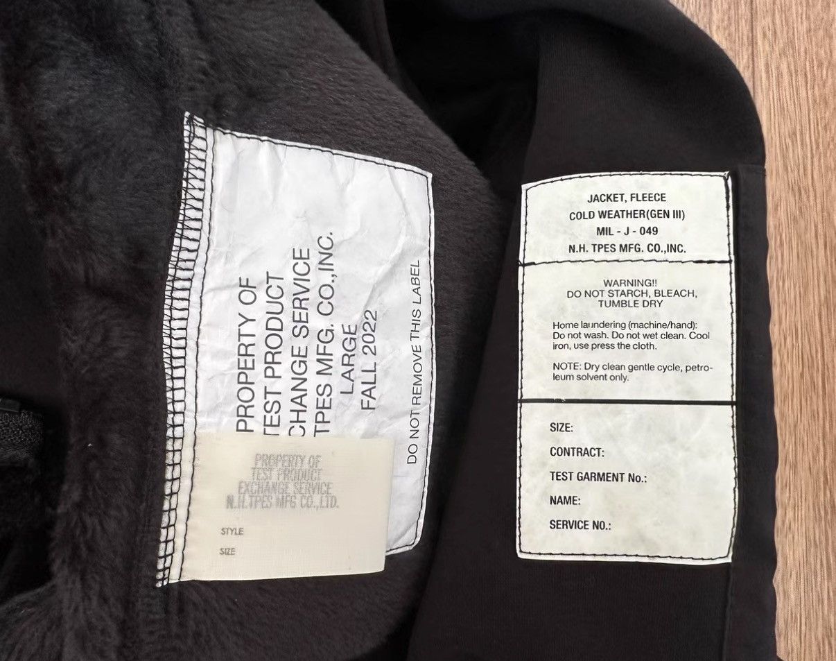 N.Hoolywood N.HOOLYWOOD COLD WEATHER FLEECE JACKET Size US M / EU 48-50 / 2 - 5 Thumbnail