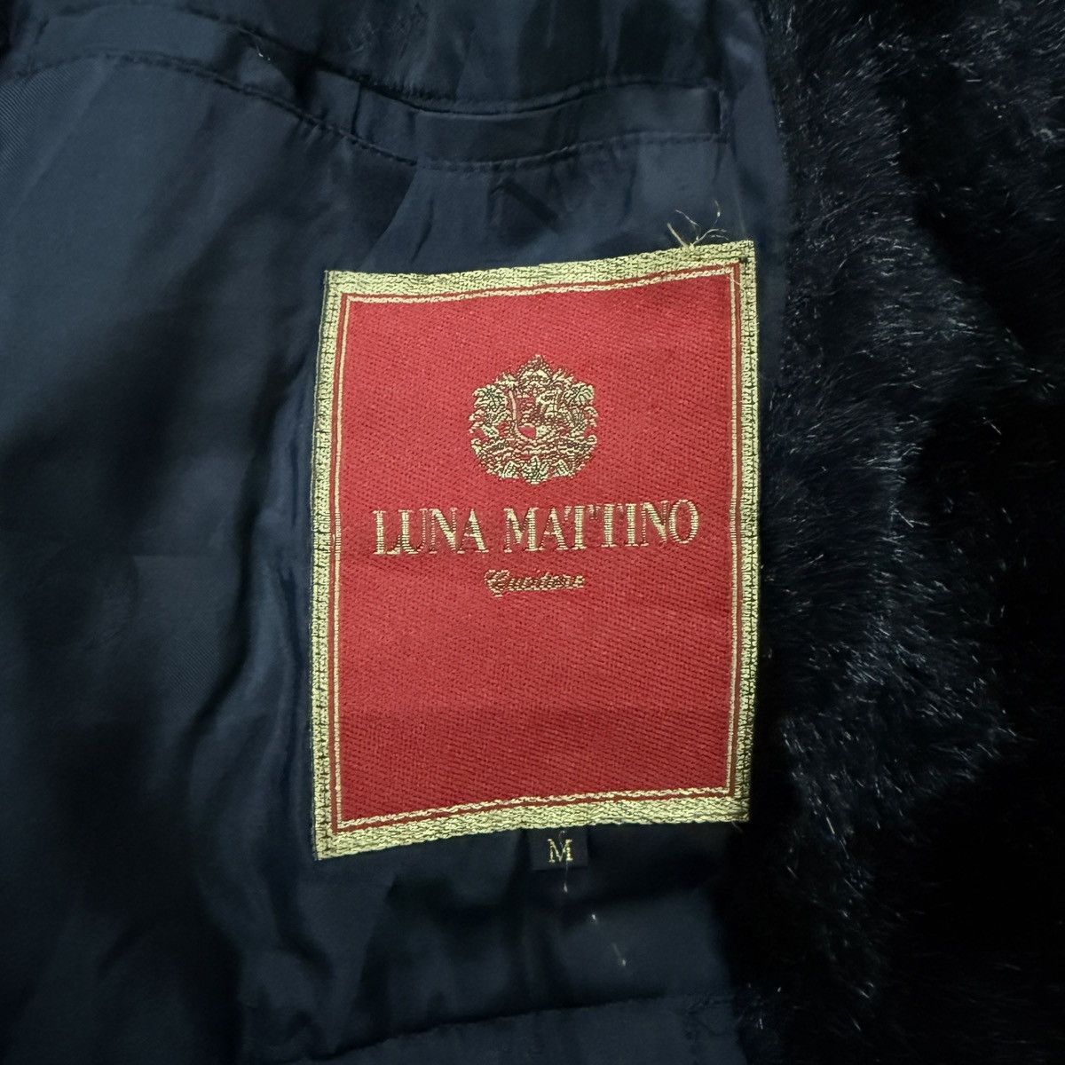 If Six Was Nine Luna Mattino Fur Fluffy Long Jacket Size XL / US 12-14 / IT 48-50 - 7 Thumbnail