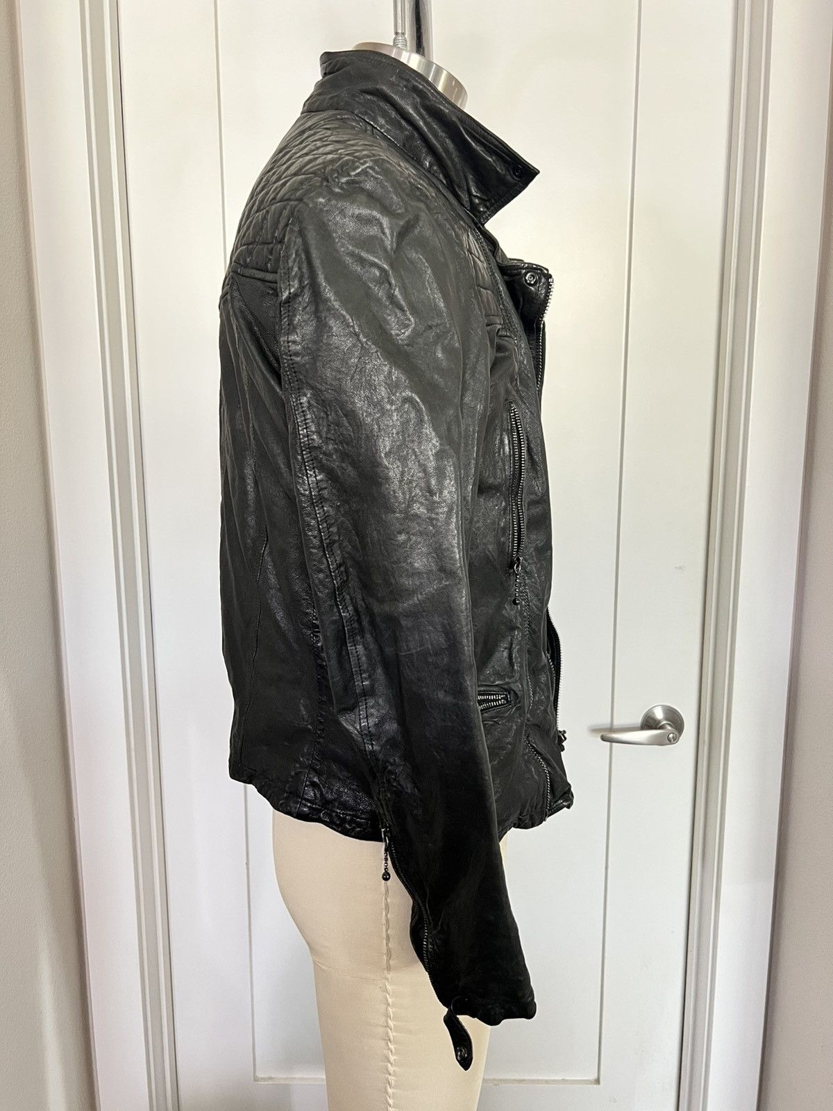 Allsaints Allsaints All Saints leather biker jacket | Grailed