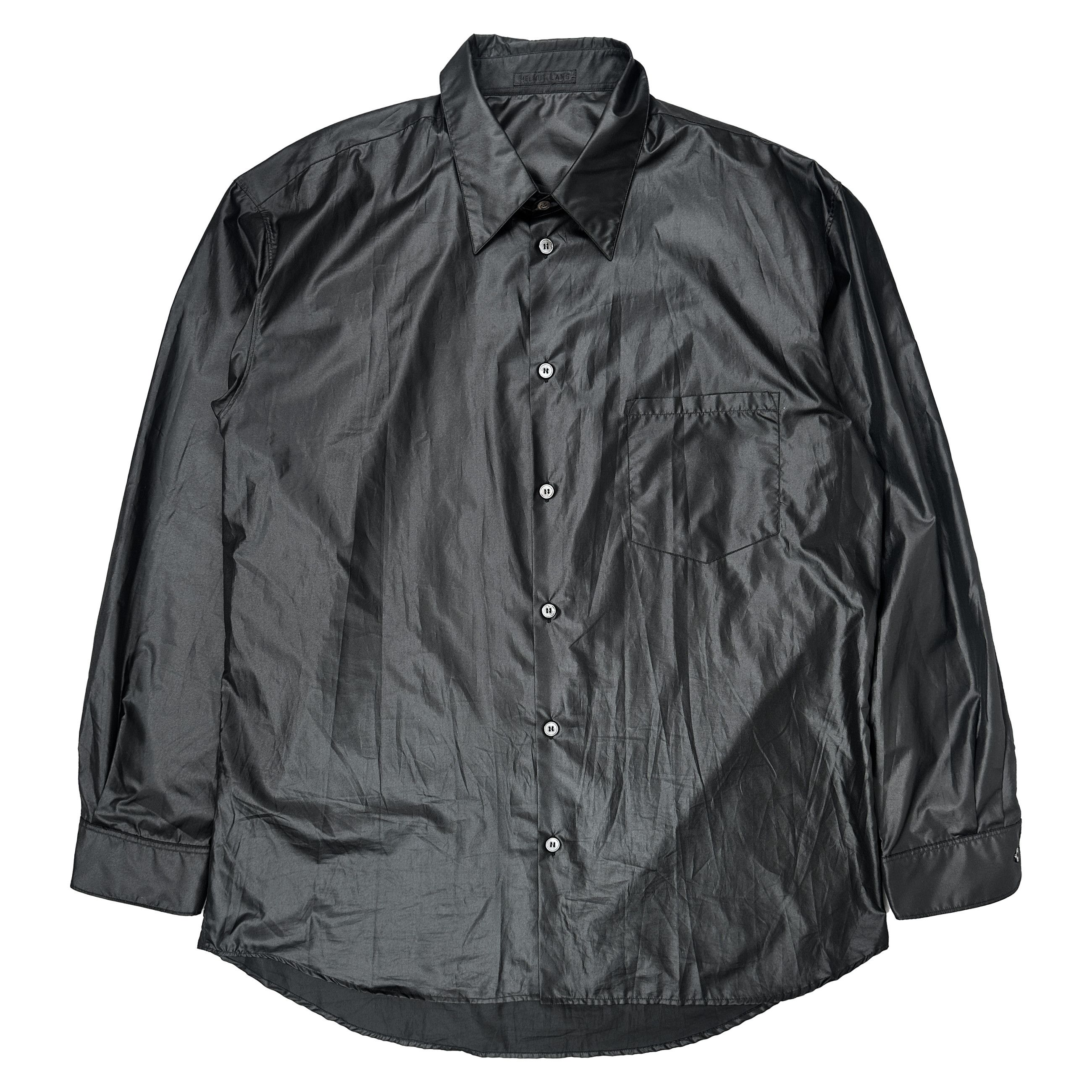 Helmut Lang AW04 Technical Dress Shirt Size US M / EU 48-50 / 2 - 1 Preview