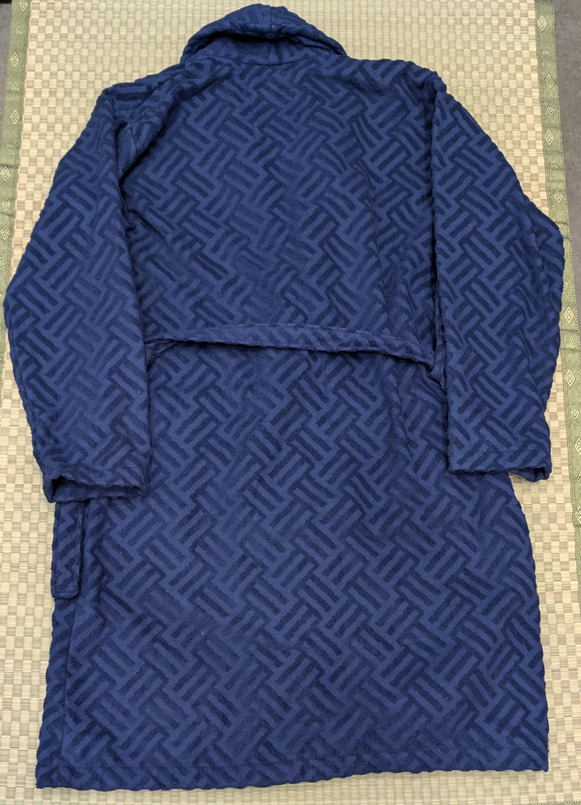 OAS OAS Double Breasted Terry Cotton Bath Robe Royal Size S/M Size ONE SIZE - 2 Thumbnail