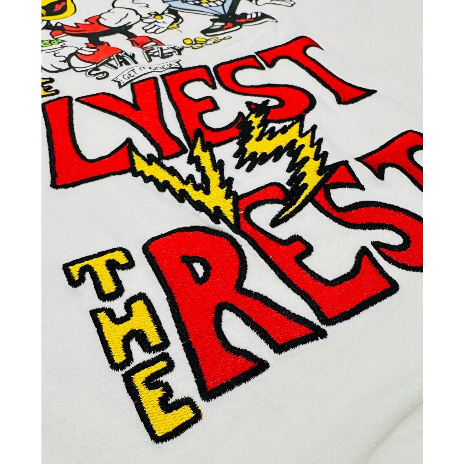 Born Fly Born Fly Flyest Vs. The Rest Embroidered Premium Tee T-Shirt Size US XXL / EU 58 / 5 - 2 Thumbnail