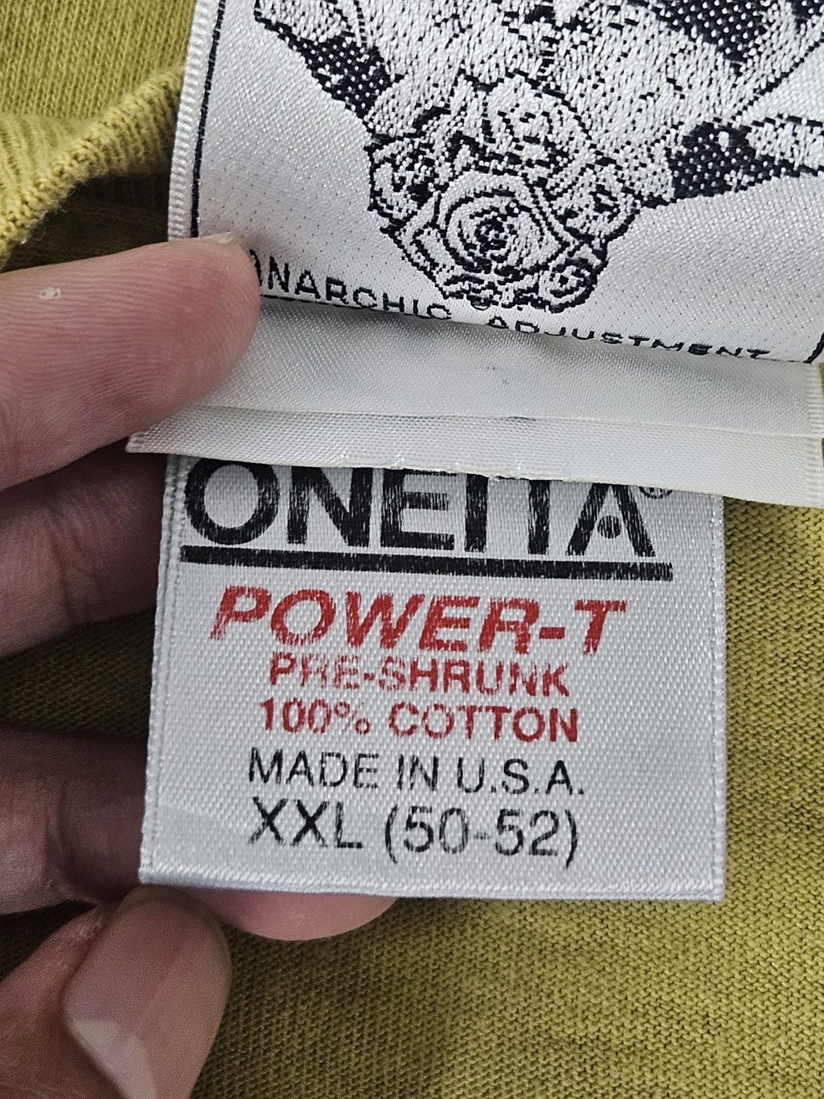 Japanese Brand Vintage Anarchic Adjustment space frontier hiroshi fujiwara Size US XXL / EU 58 / 5 - 5 Thumbnail