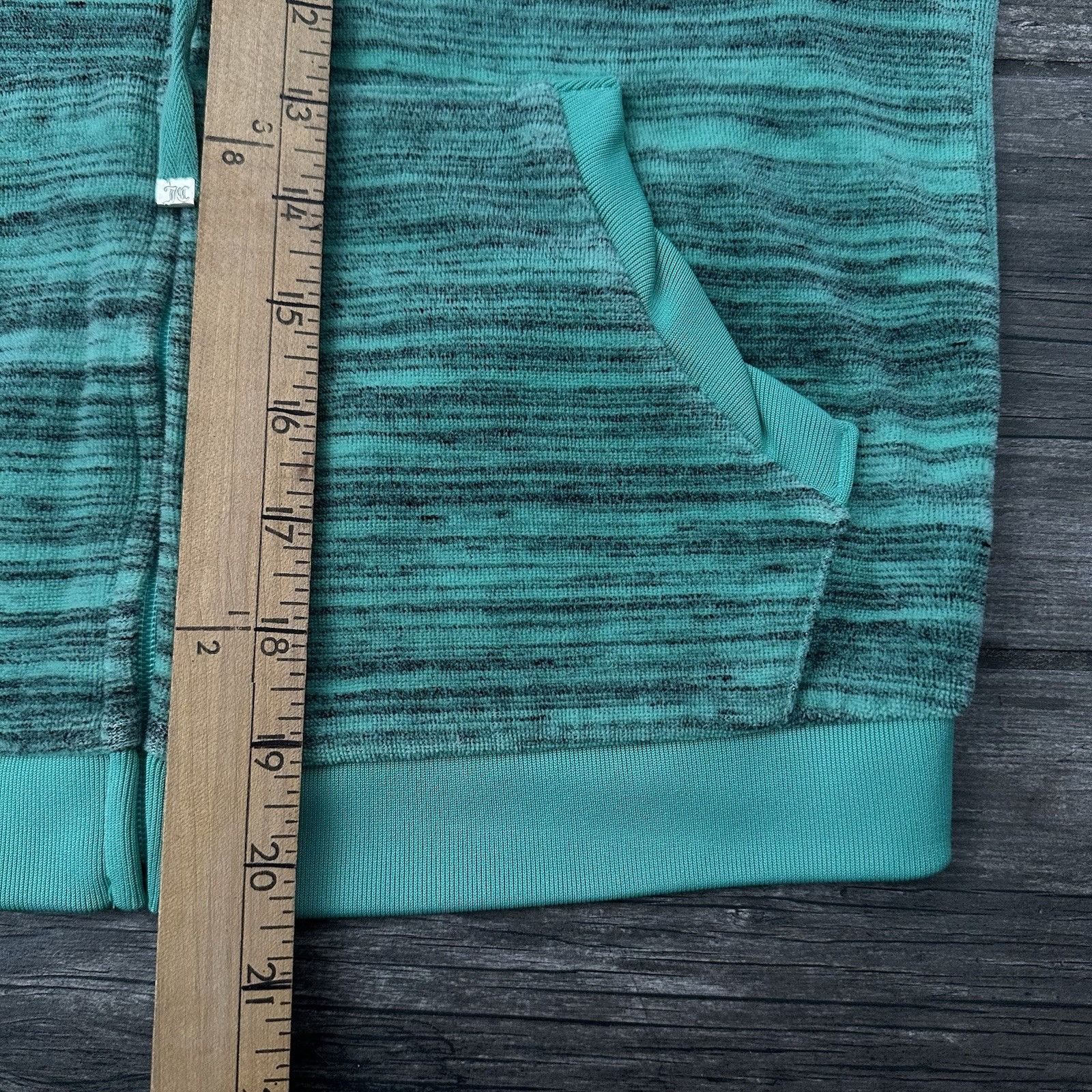 Juicy Couture Y2K JUICY COUTURE TEAL STRIPED ZIP UP CROWN HOODIE SWEATSHIR Size XS / US 0-2 / IT 36-38 - 4 Thumbnail