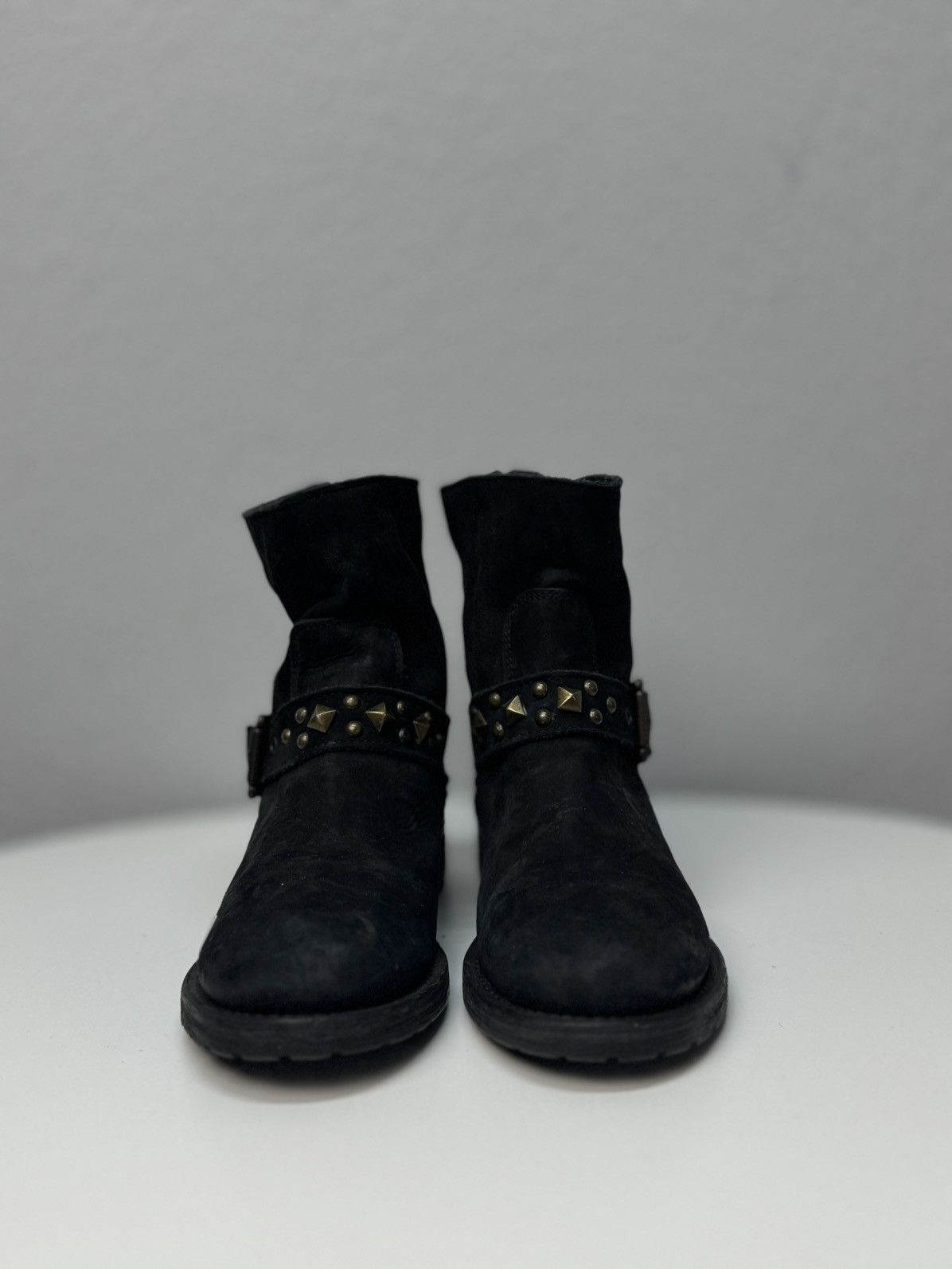 A.S.98 Vintage A.S. 98 leather Western boots ankle Margiela Prada Size US 8 / IT 38 - 2 Thumbnail