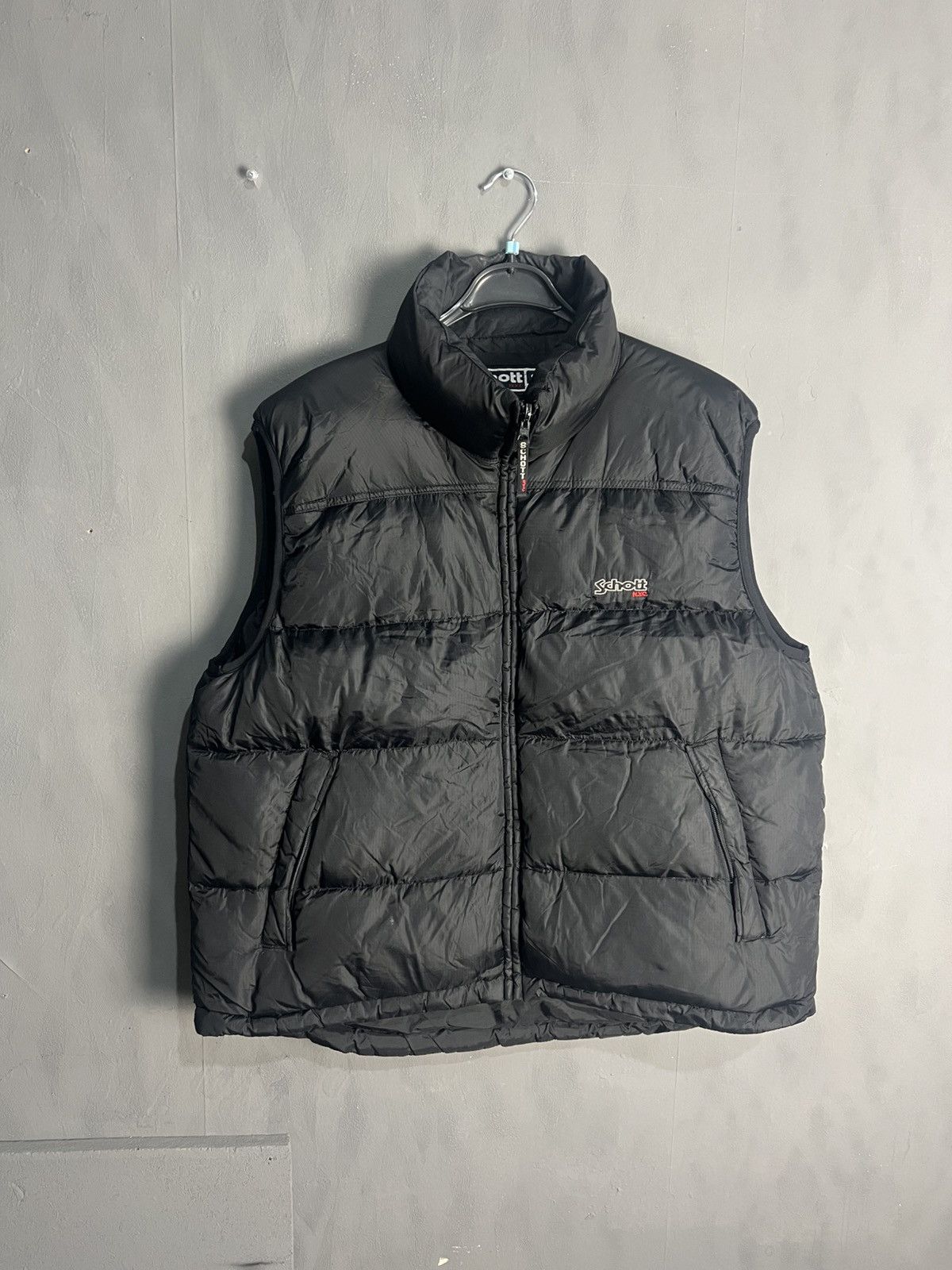 Schott Vintage Schott Down Puffer Vest Size US M / EU 48-50 / 2 - 1 Thumbnail
