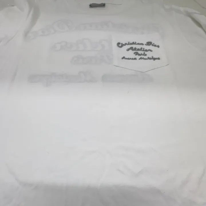 Dior Dior Dior Christian Dior Atelier White T-Shirt 0079-2507 Size US XXS / EU 40 - 5 Thumbnail