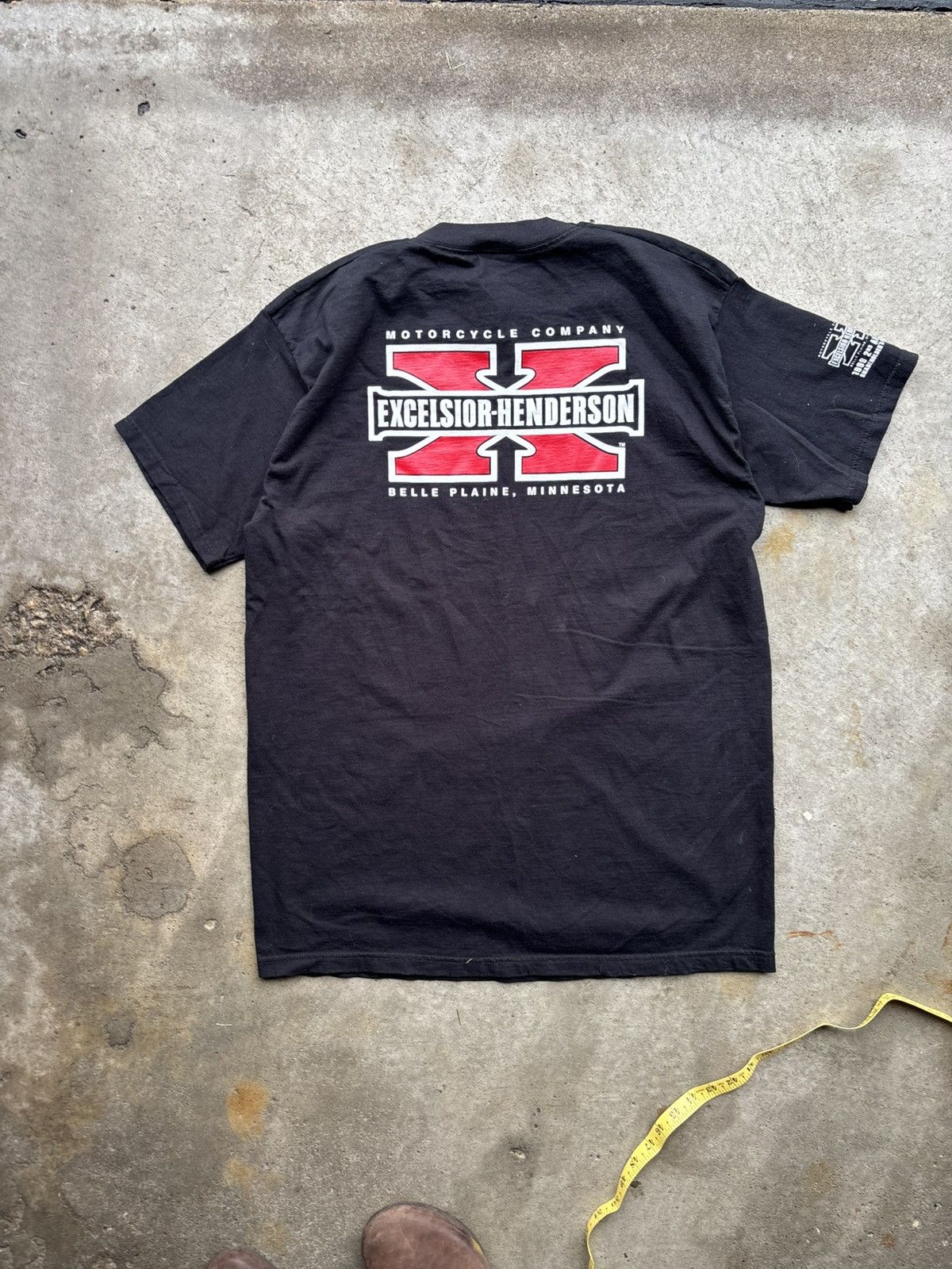 Other 1999 Excelsior- Henderson fire t shirt Size US XL / EU 56 / 4 - 2 Thumbnail