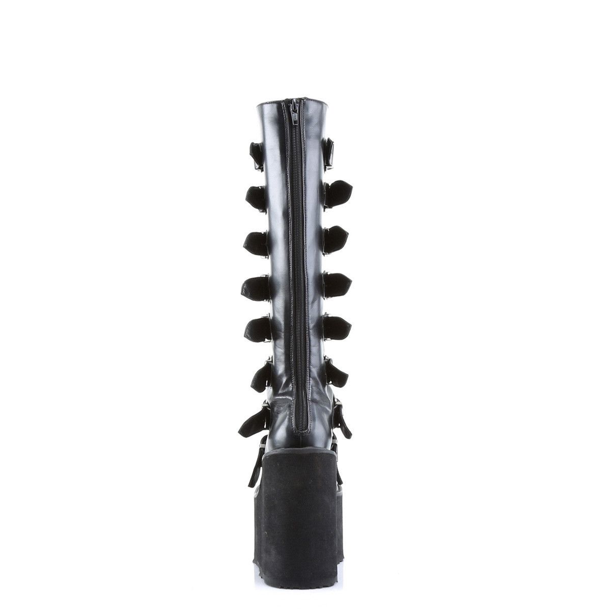 Demonia Cult DEMONIA Swing 815WC Black Matte Goth Wide Calf Knee Boots 5. Size US 6 / IT 36 - 9 Thumbnail