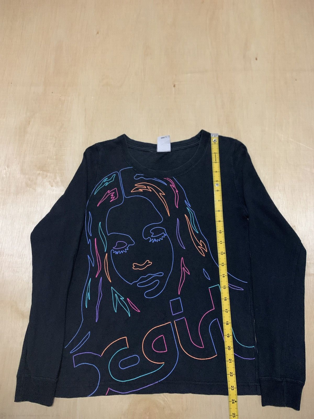 Hysteric Glamour × Japanese Brand × X-LARGE Vintage Y2k X-Girl Big Face Longslevee Size M / US 6-8 / IT 42-44 - 8 Thumbnail