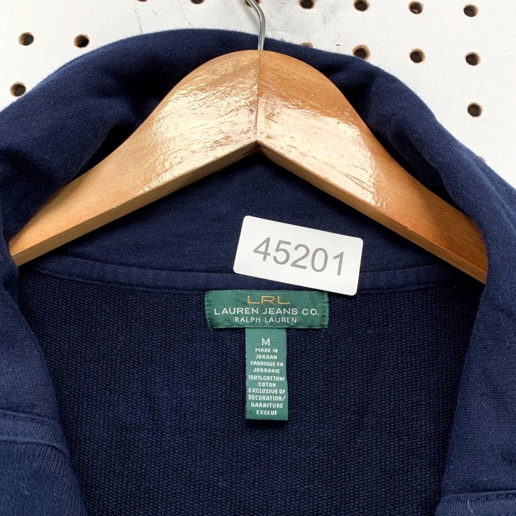 Ralph Lauren Lauren Ralph Lauren Cardigan Sweater Womens Medium Navy Blue Fireman Hook Size M / US 6-8 / IT 42-44 - 5 Thumbnail