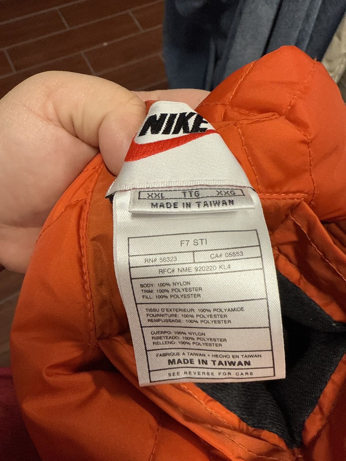 Nike 90s Nike Reversible Bomber Jacket — 2XL — Size US XXL / EU 58 / 5 - 8 Thumbnail