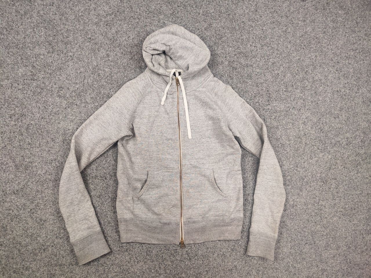 URBAN RESEARCH DOORS Urban Research Doors Vintage Japan Zip blank Gray Hoodie Size US S / EU 44-46 / 1 - 8 Thumbnail