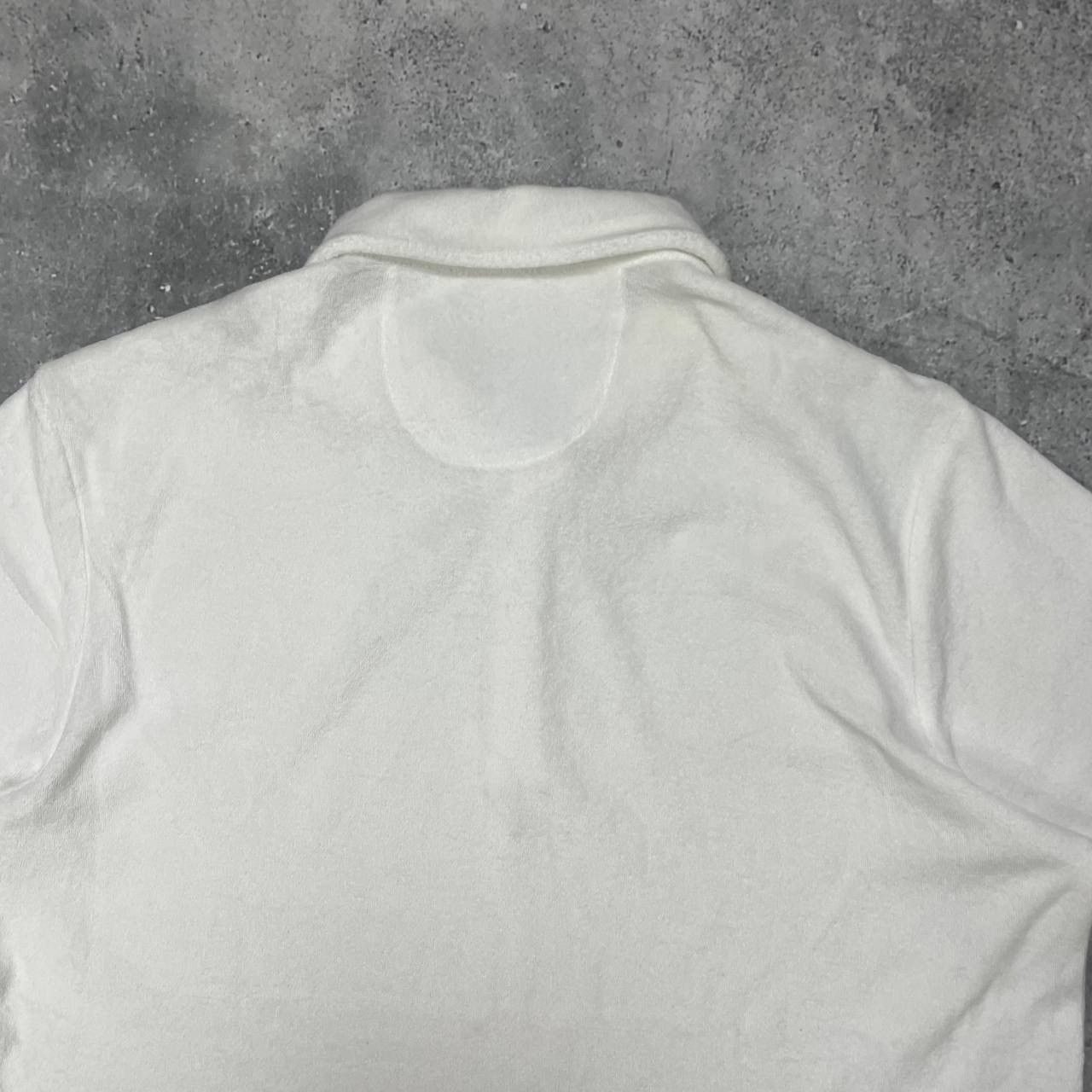 Altea Altea Terry Towelling Polo Shirt White Size L Size US L / EU 52-54 / 3 - 16 Thumbnail