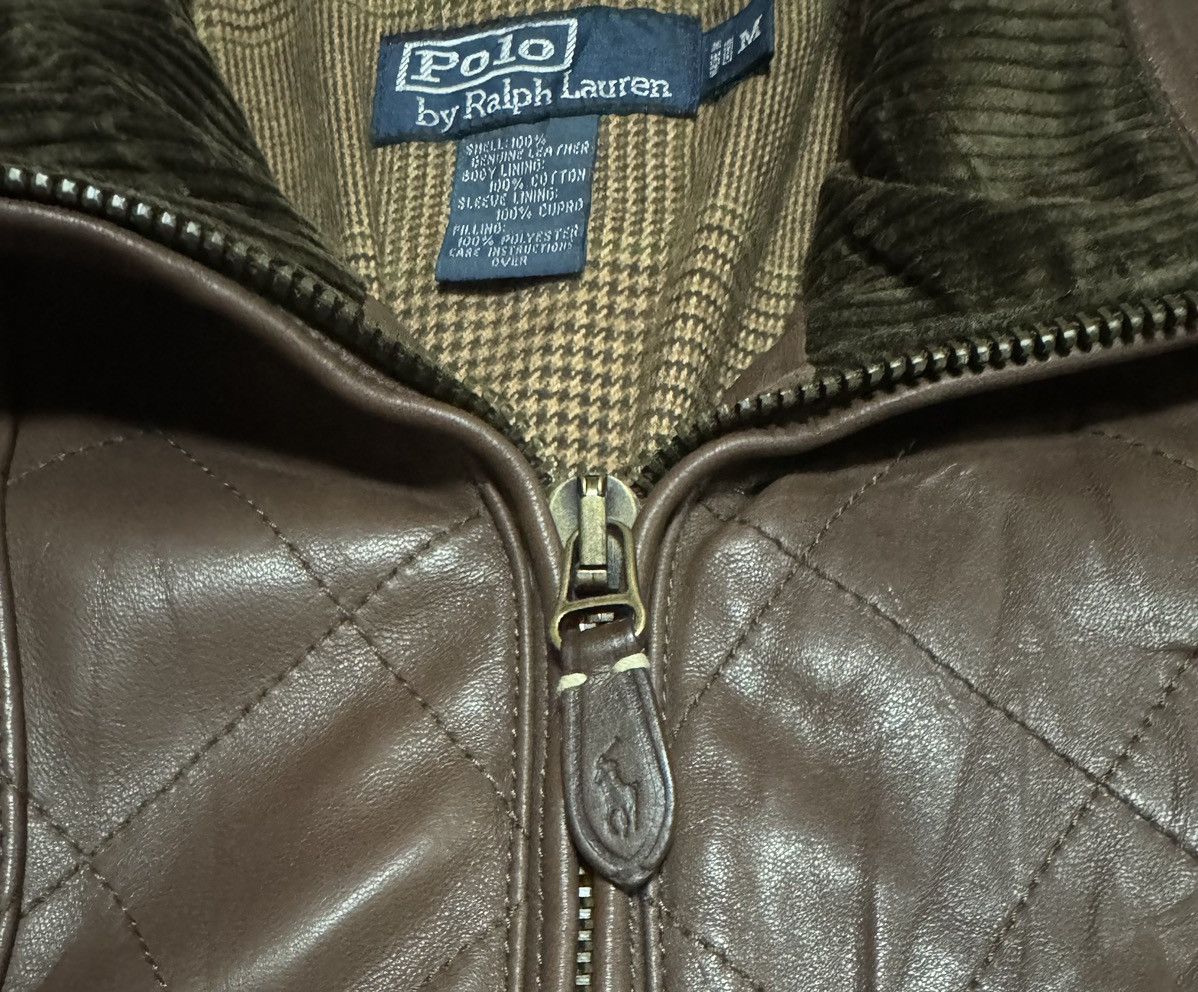 Polo Ralph Lauren × Vintage VINTAGE POLO RL LEATHER JACKET JAPAN Size US M / EU 48-50 / 2 - 4 Thumbnail