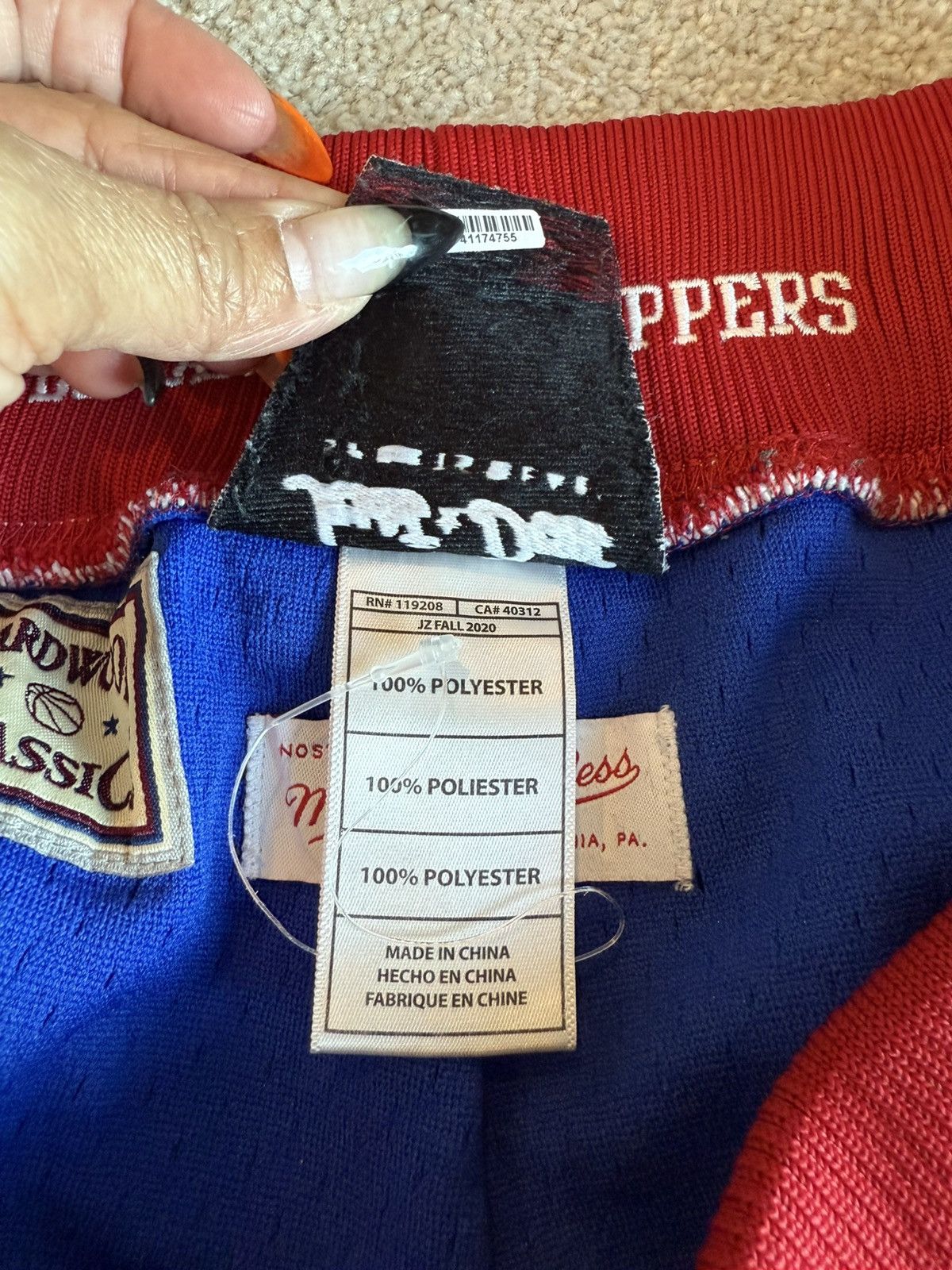 Just Don × Mitchell & Ness Just Don Clippers mesh shorts Size US 40 / EU 56 - 5 Thumbnail