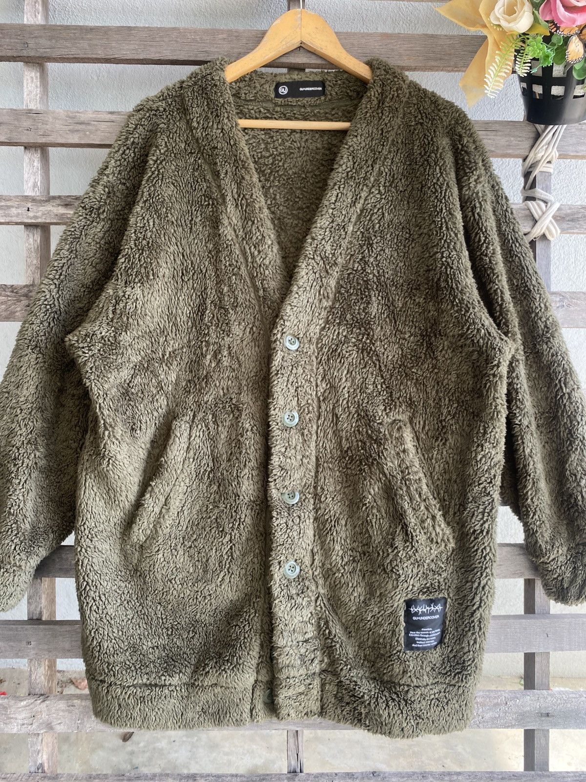 GU × Undercover 🔥 Oversizes 🔥 GU X Undercover Sherpa Fleece Jacket Size US M / EU 48-50 / 2 - 3 Thumbnail