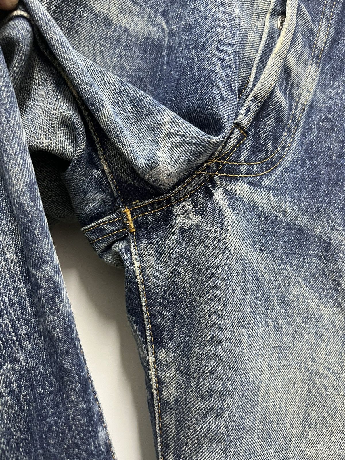 Levi's Vintage Levis 501 XX Big E Selvedge Repaired Denim W30 Size US 30 / EU 46 - 10 Thumbnail