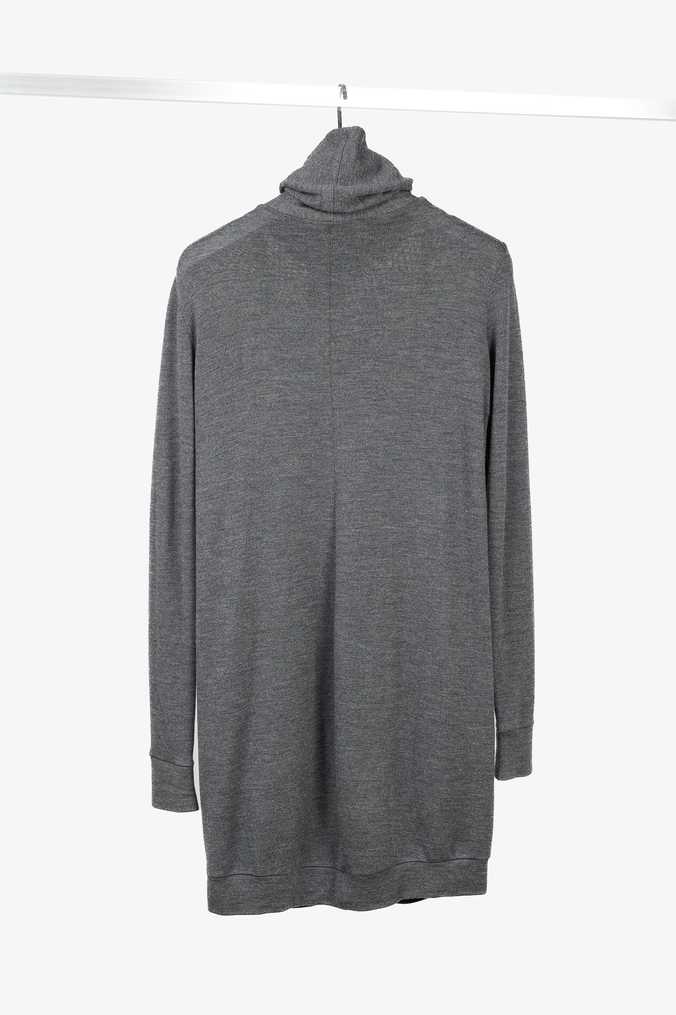 Marie Saint Pierre Marie Saint Pierre Grey Wool Bubble Hem Dress Size M / US 6-8 / IT 42-44 - 2 Thumbnail