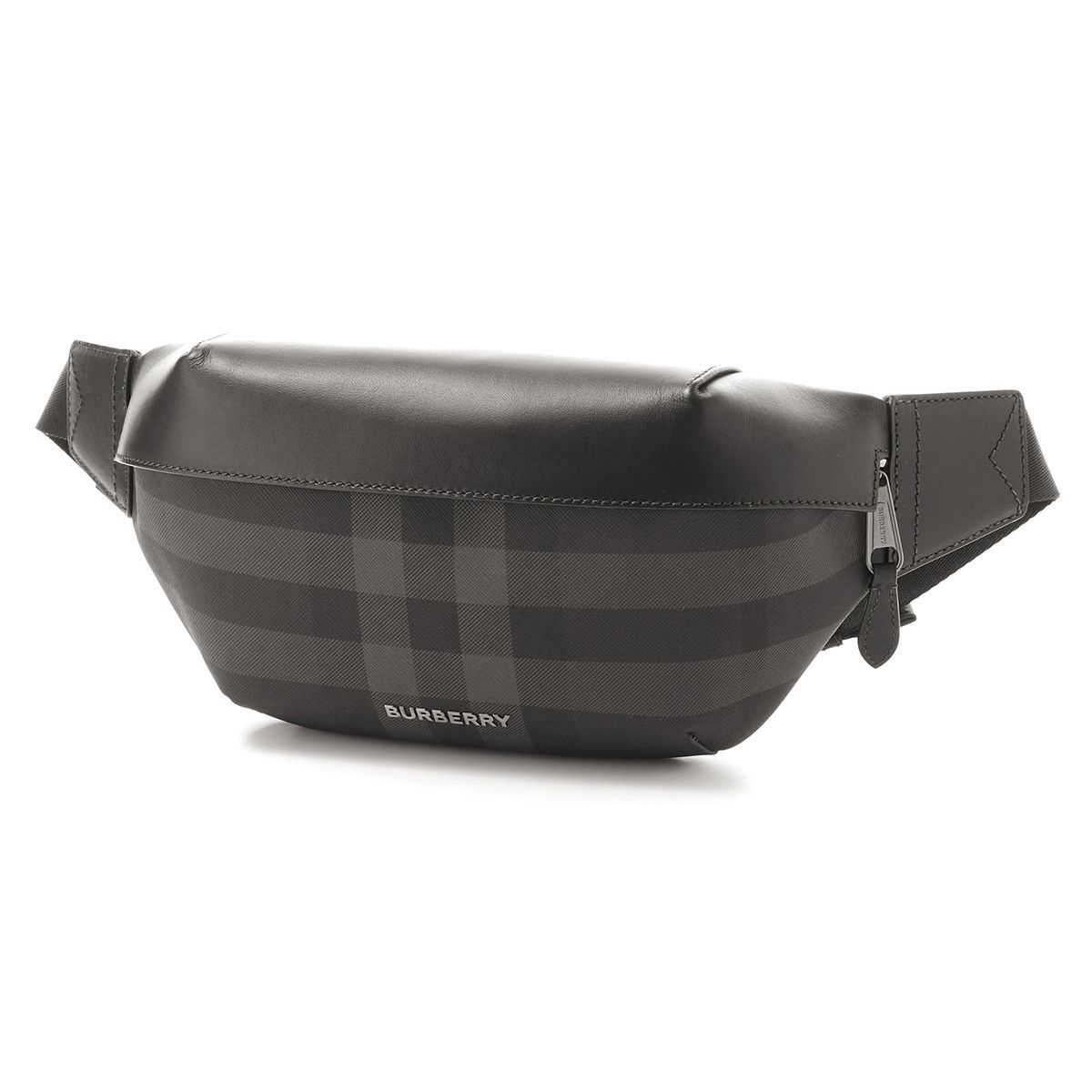 Burberry Body Bag Bum Bag Gray Charcoal Sonny