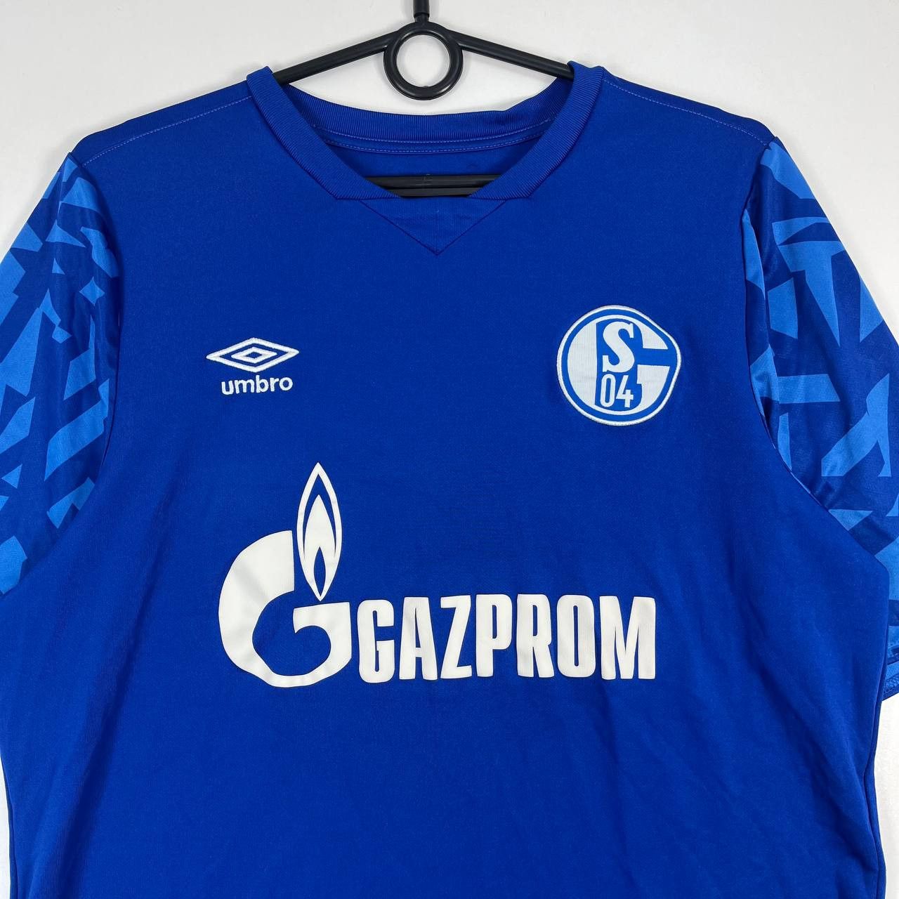 Umbro SCHALKE 04 2019/2020 HOME FOOTBALL SHIRT UMBRO SIZE XL Size US XL / EU 56 / 4 - 2 Thumbnail