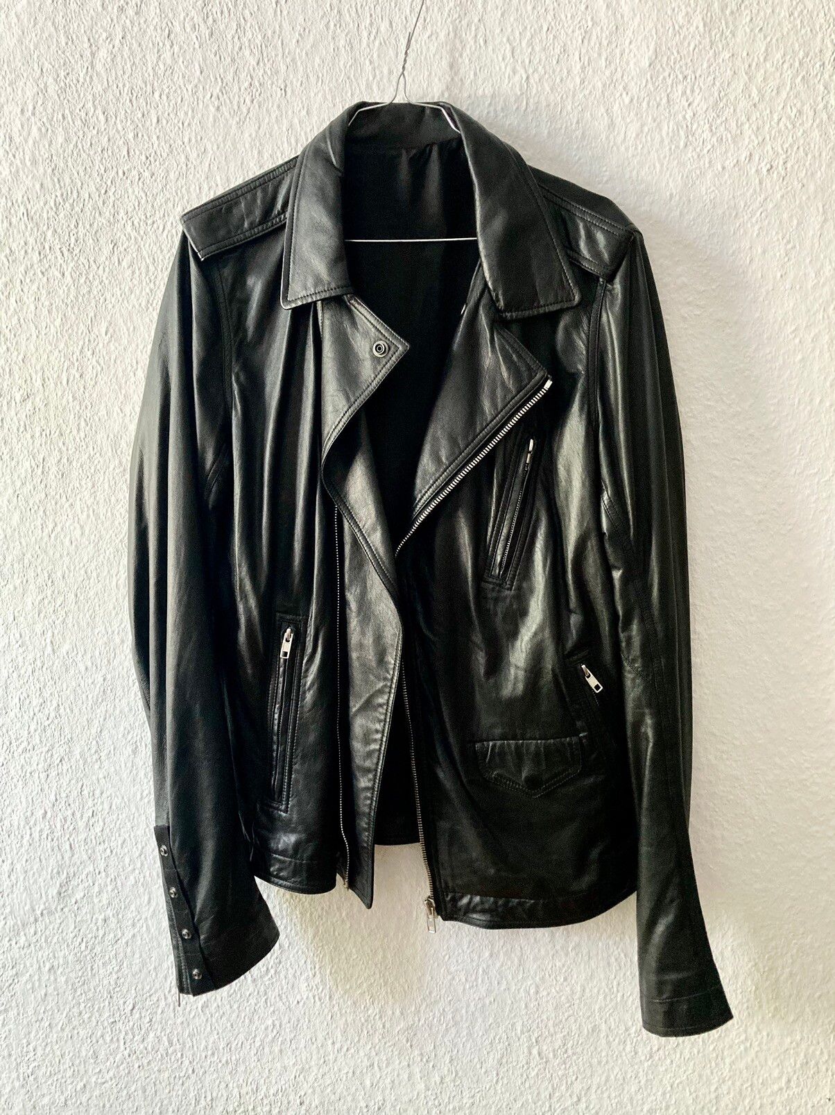 Rick Owens Rick Owens S/S 15 FAUN Stooges Leather Jacket Size 52 | Grailed
