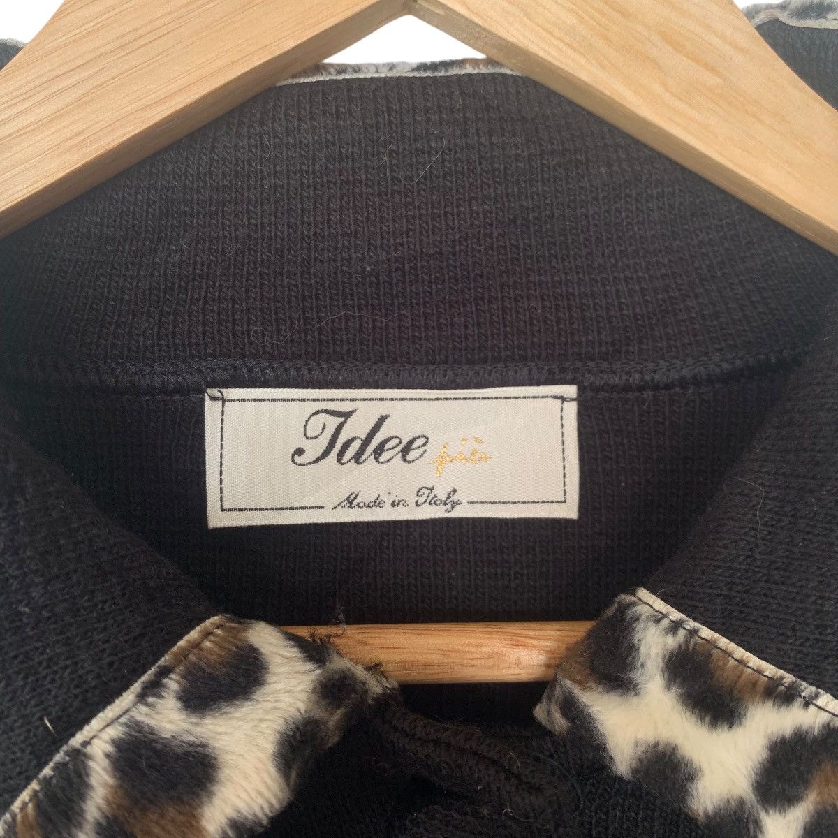 Vintage Vintage IDEE Made In ITALY Wool Designer Pocket Sweatshirt Size US XL / EU 56 / 4 - 3 Thumbnail