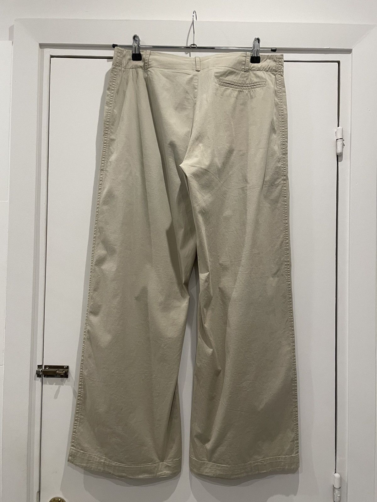 Dolce & Gabbana 2000s Wide Cotton Flight Pants Size US 32 / EU 48 - 3 Thumbnail